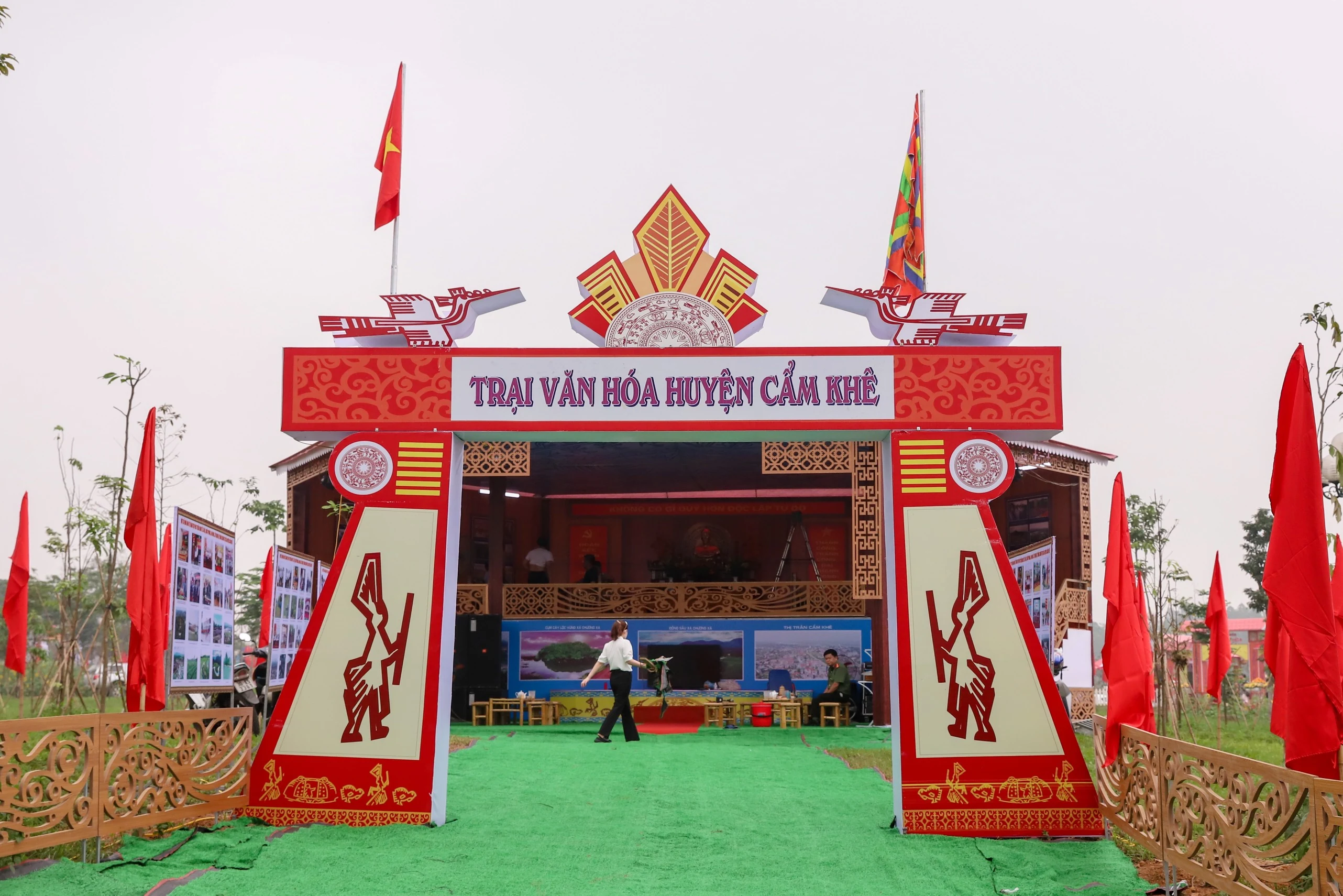 Sôi nổi các hoạt động chuẩn bị Hội trại Văn hoá năm 2023