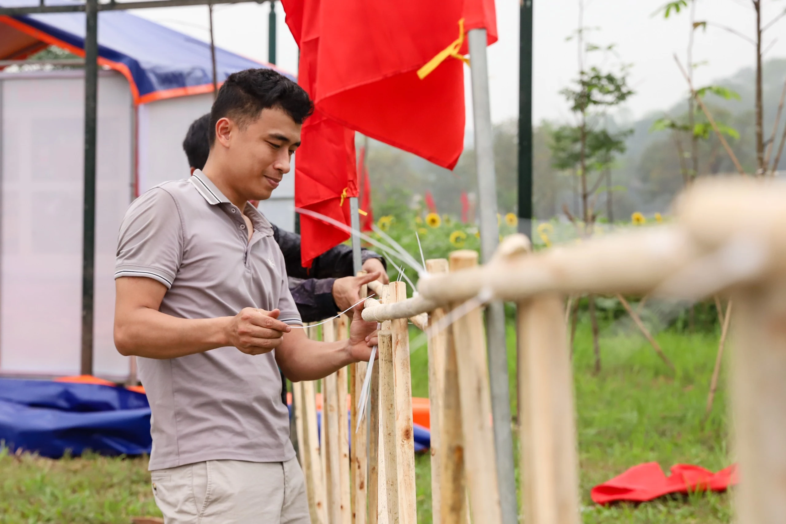 Sôi nổi các hoạt động chuẩn bị Hội trại Văn hoá năm 2023