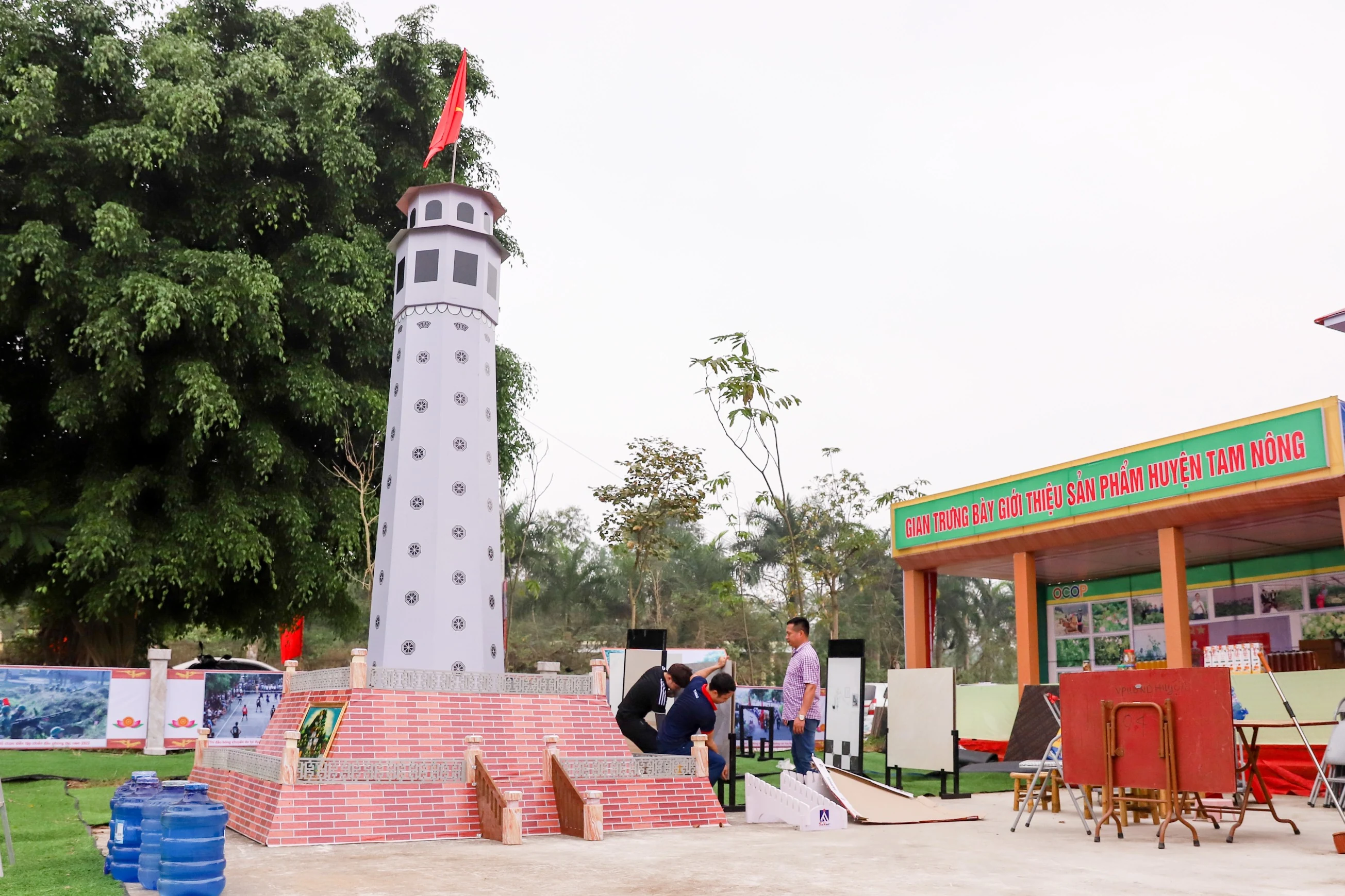 Sôi nổi các hoạt động chuẩn bị Hội trại Văn hoá năm 2023