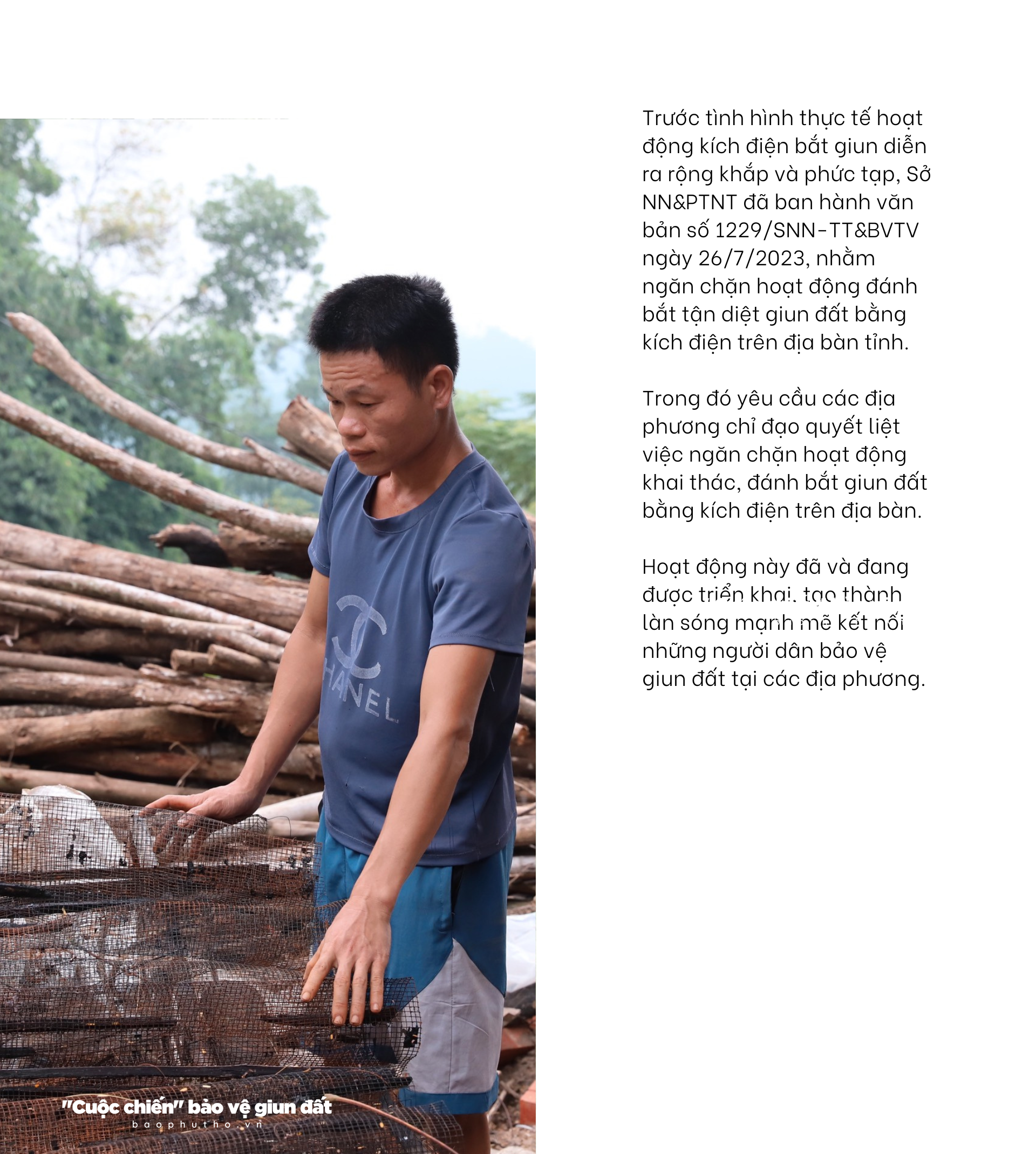 Kỳ 3: “Quy ước” bảo vệ giun đất