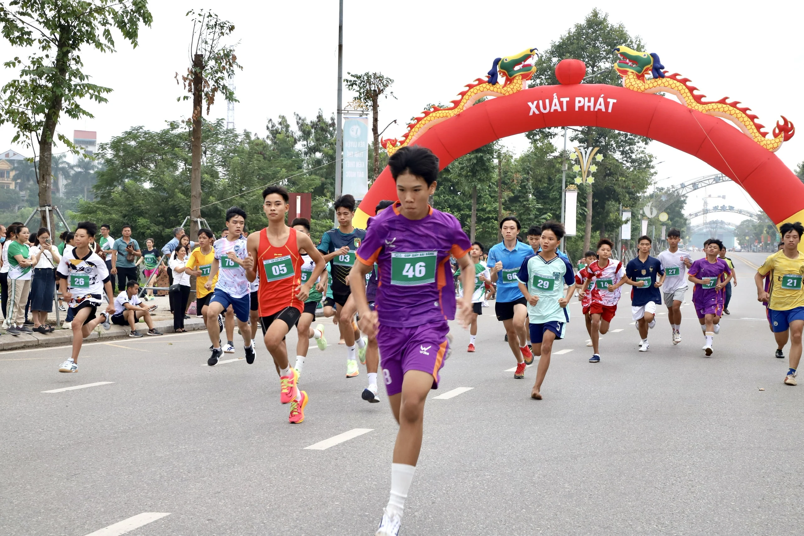 Sôi nổi Giải Việt dã “Cúp Giấy Bãi Bằng” năm 2023