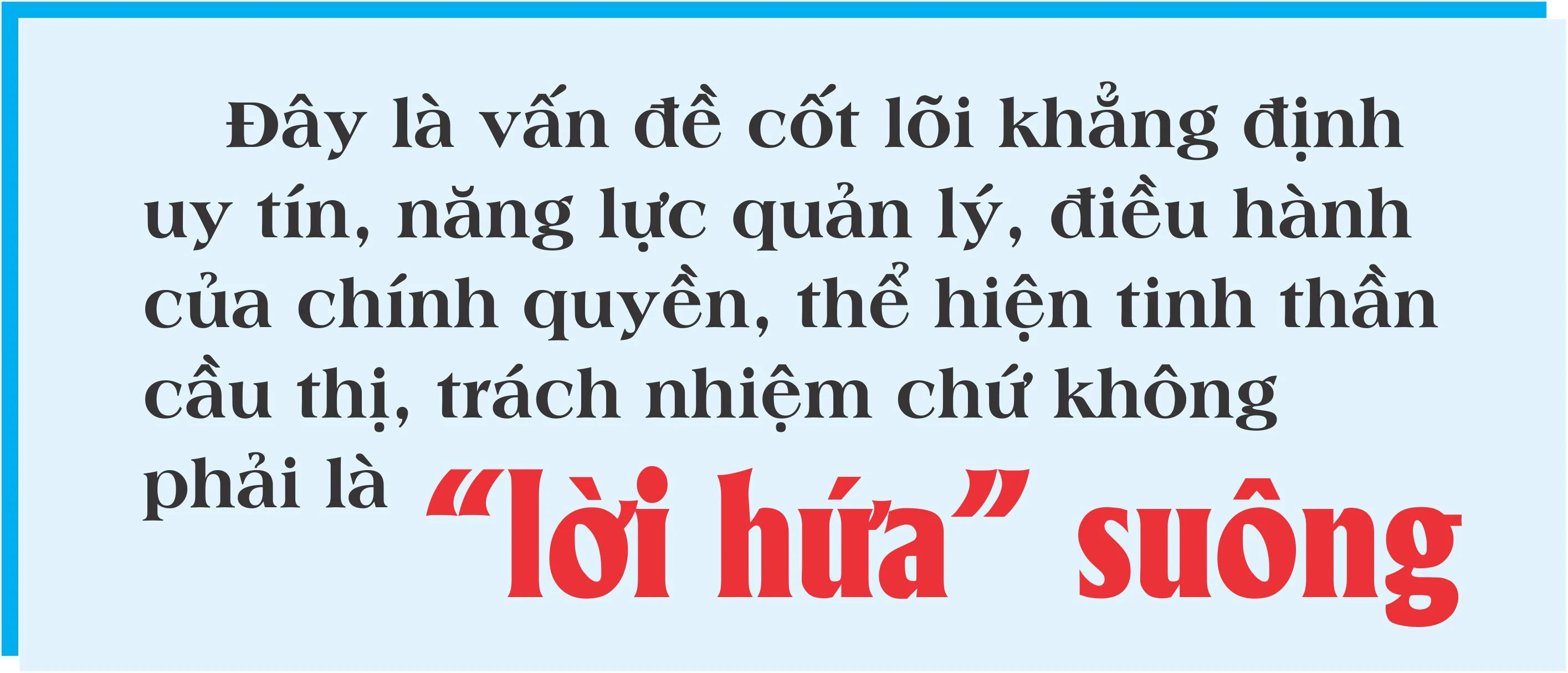 Kỳ 2: Trách nhiệm trong từng phiên chất vấn