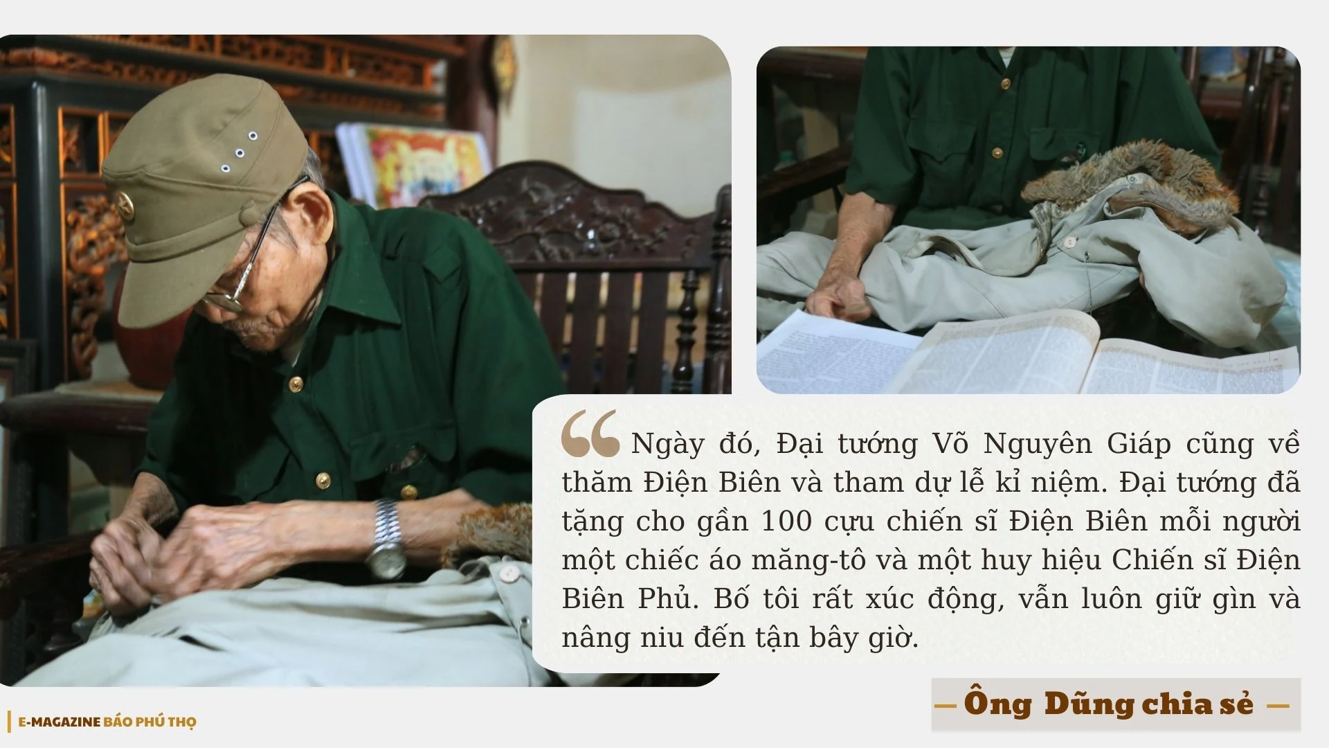 Ký ức “56 ngày đêm” của cựu chiến binh 98 tuổi