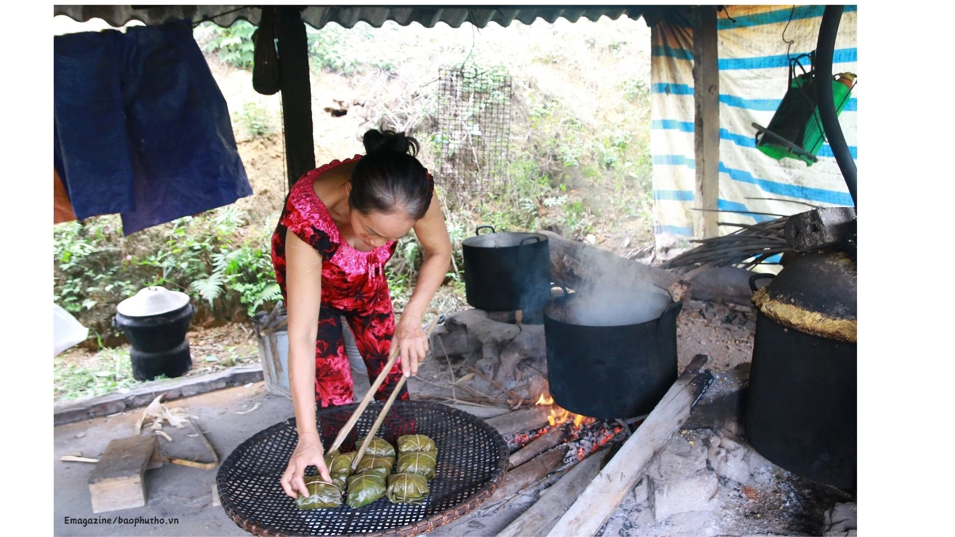 Món ăn cuối xuân của người Mường