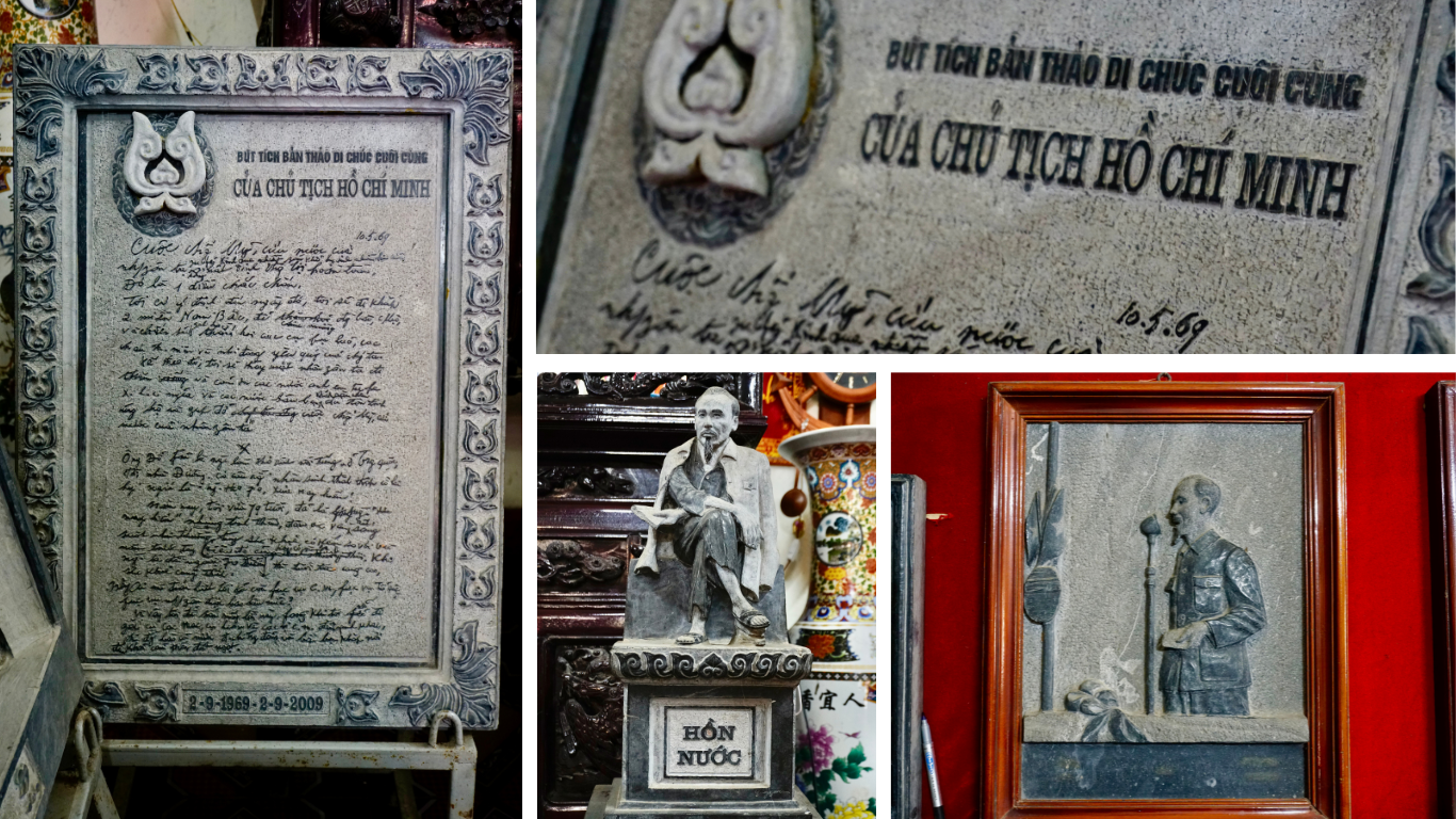 Nghệ nhân gần 30 năm khắc ghi hình Bác