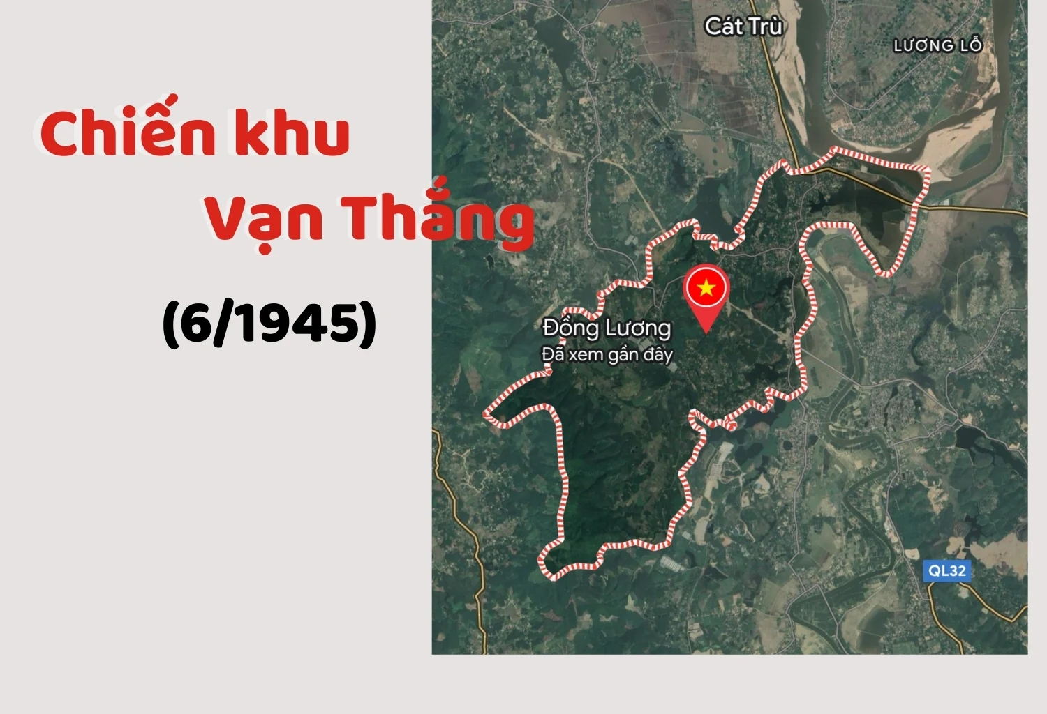 Tháng Tám trên vùng đất chiến khu xưa