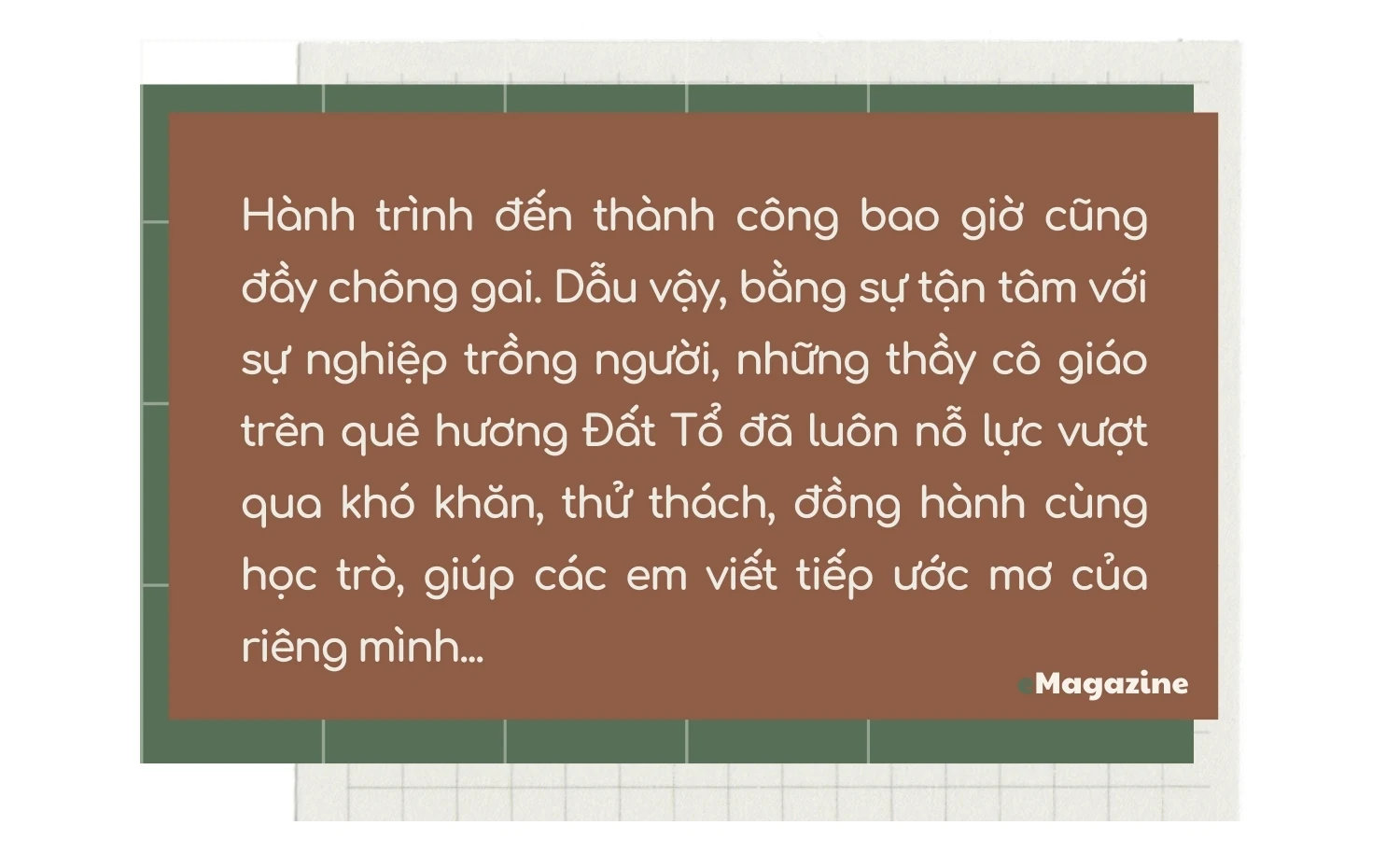 Giáo dục Đất Tổ - Những tấm gương truyền cảm hứng - Kỳ II: Những “người đưa đò” tận tâm