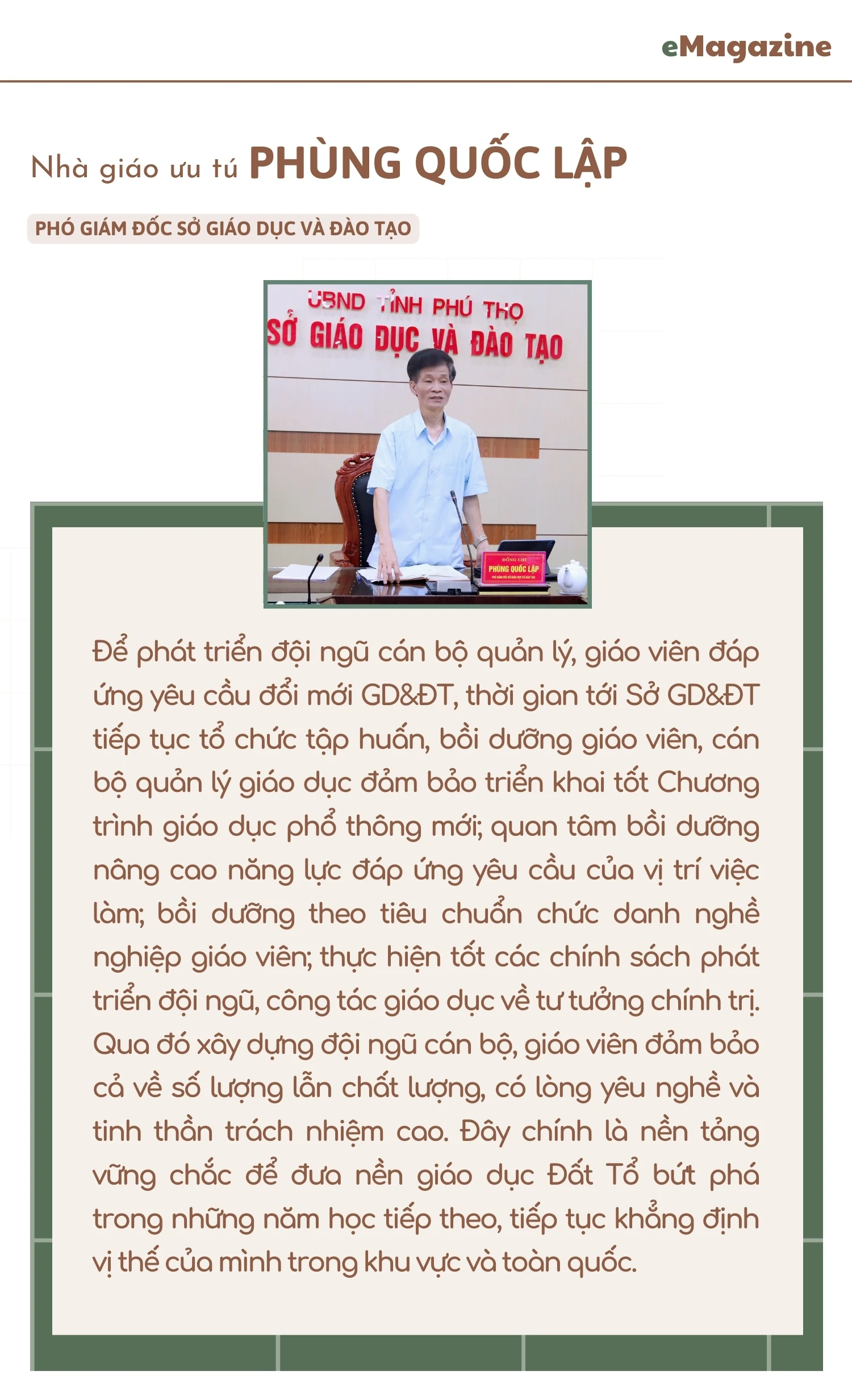 Giáo dục Đất Tổ - Những tấm gương truyền cảm hứng - Kỳ II: Những “người đưa đò” tận tâm