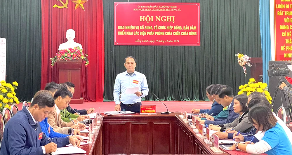 Diễn tập phòng cháy, chữa cháy rừng