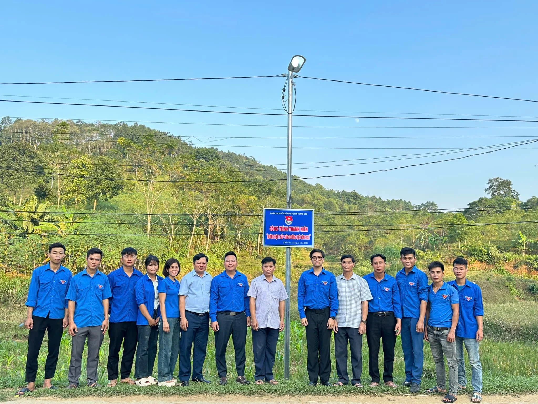 Chương trình tình nguyện mùa đông - Xuân tình nguyện năm 2025 tại Thanh Sơn