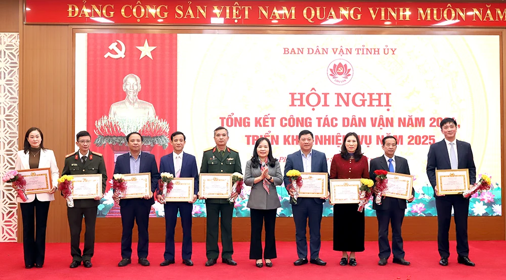 Tổng kết công tác Dân vận năm 2024