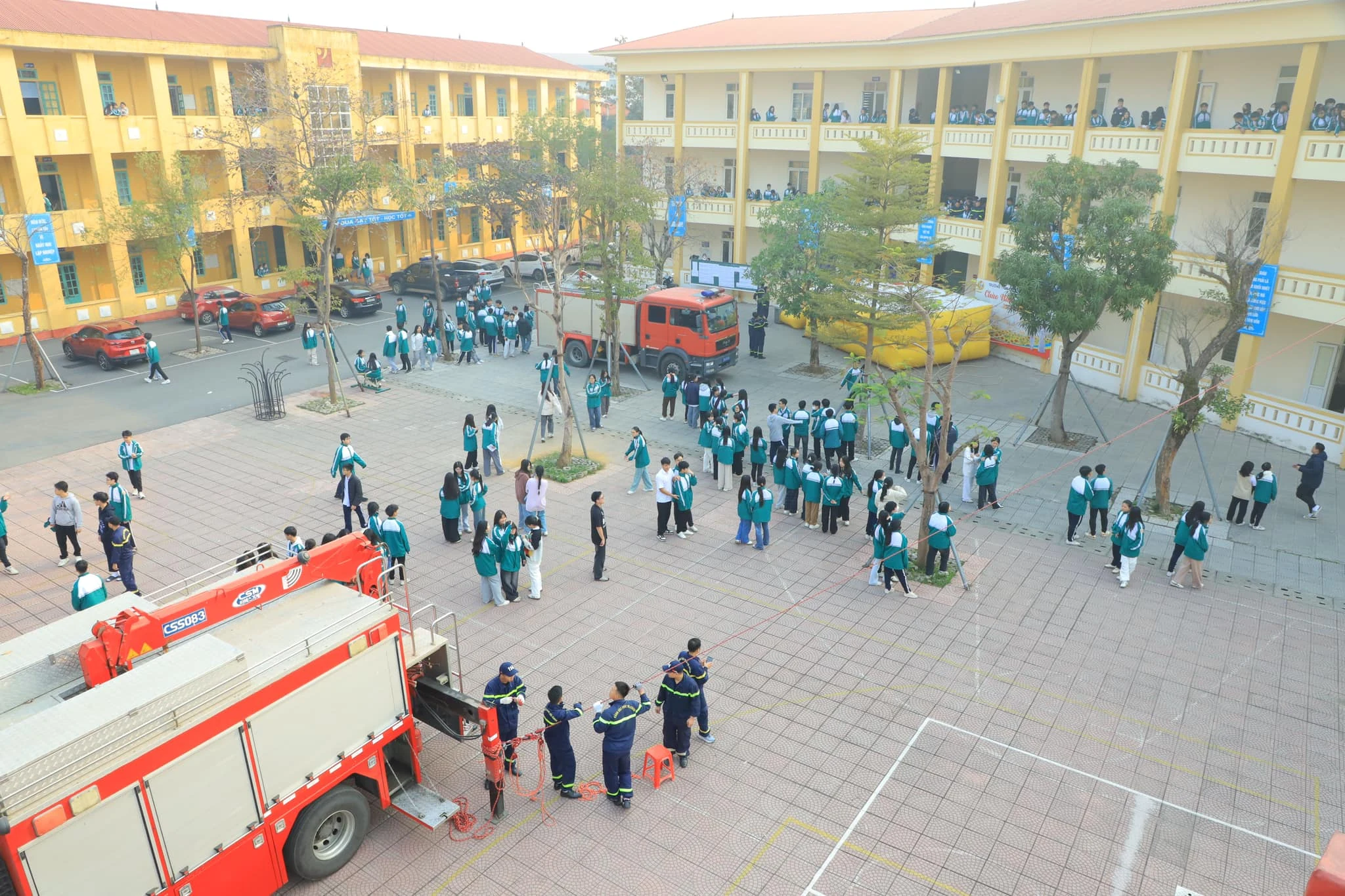 Tuyên truyền, trải nghiệm, thực hành chữa cháy và cứu nạn cứu hộ tại trường học