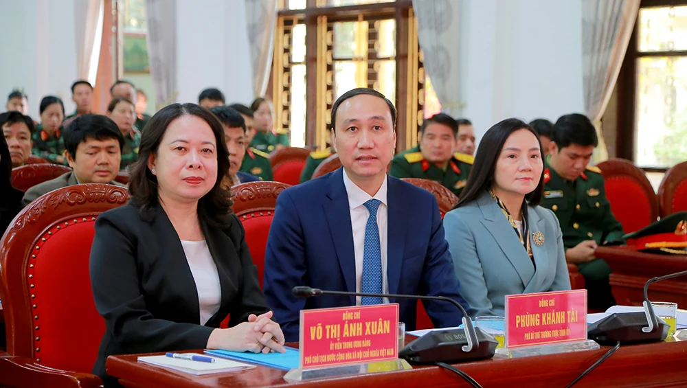 Phó Chủ tịch nước Võ Thị Ánh Xuân thăm, chúc Tết tại tỉnh Phú Thọ