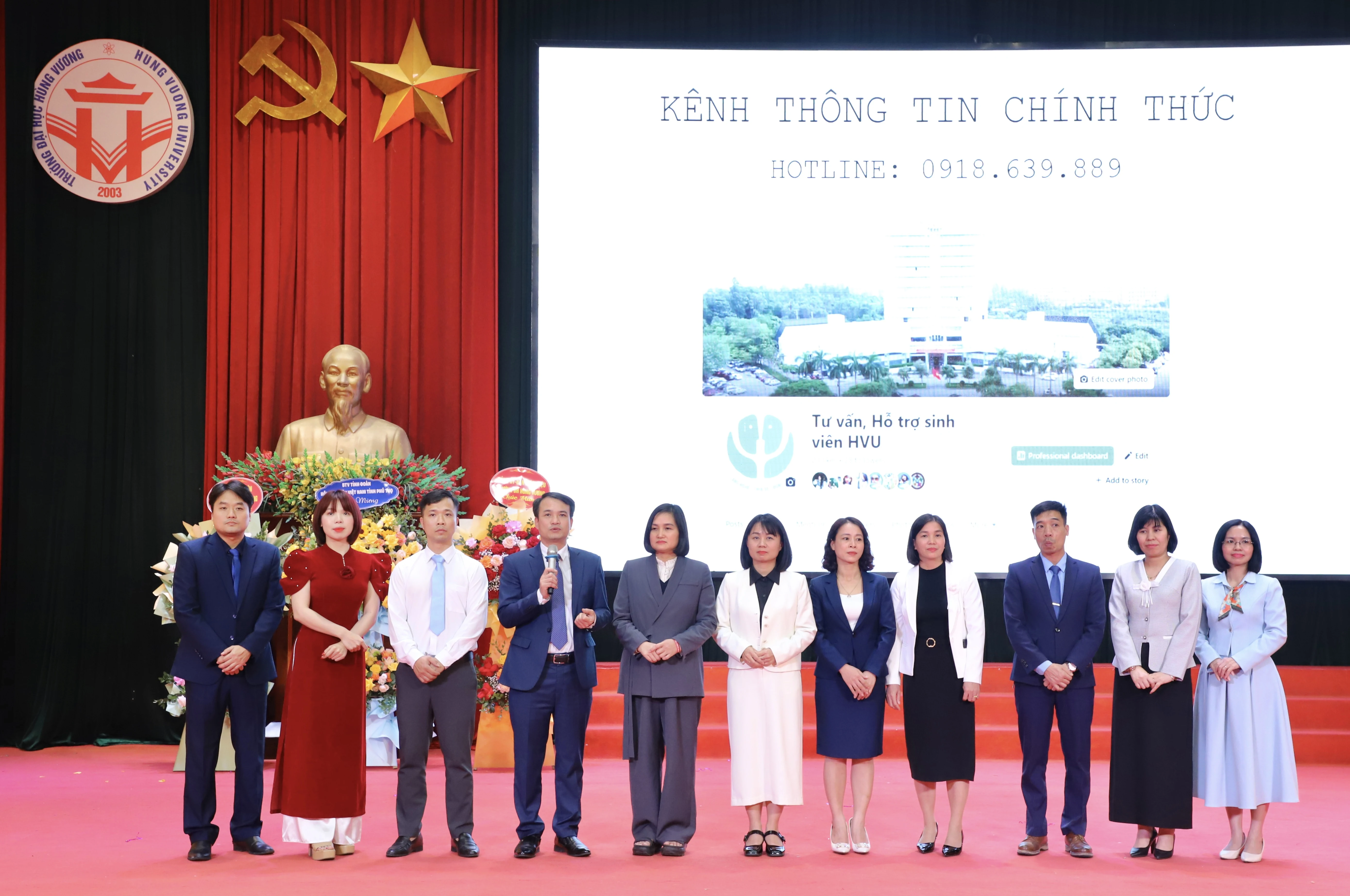 Trường Đại học Hùng Vương kỷ niệm 75 năm Ngày truyền thống học sinh, sinh viên Việt Nam
