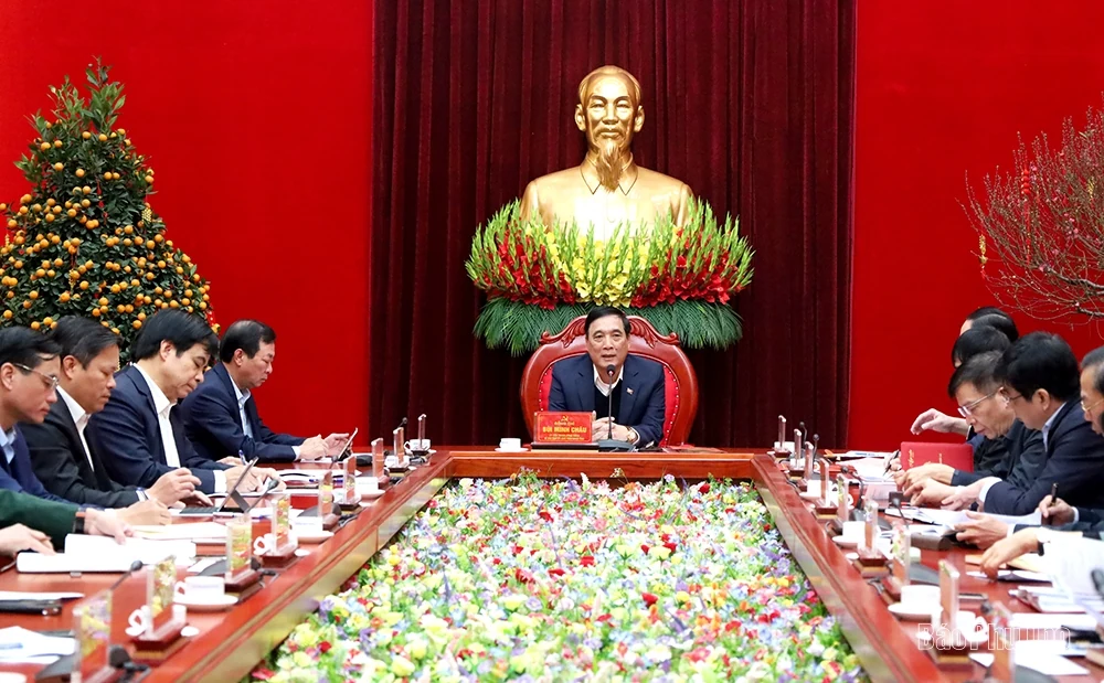 Nhiều nội dung quan trọng tại hội nghị Ban Thường vụ Tỉnh ủy