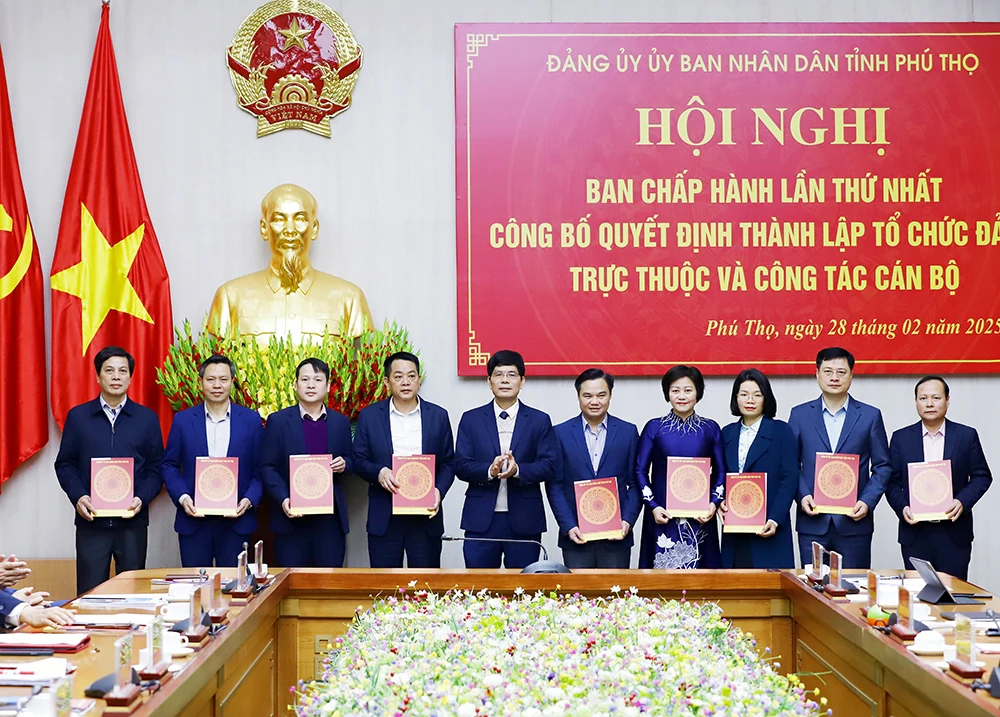 Đảng ủy UBND tỉnh tổ chức hội nghị BCH lần thứ nhất