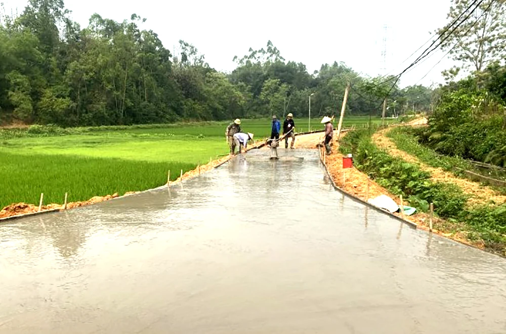 Phú Lộc nâng cao chất lượng các tiêu chí nông thôn mới nâng cao