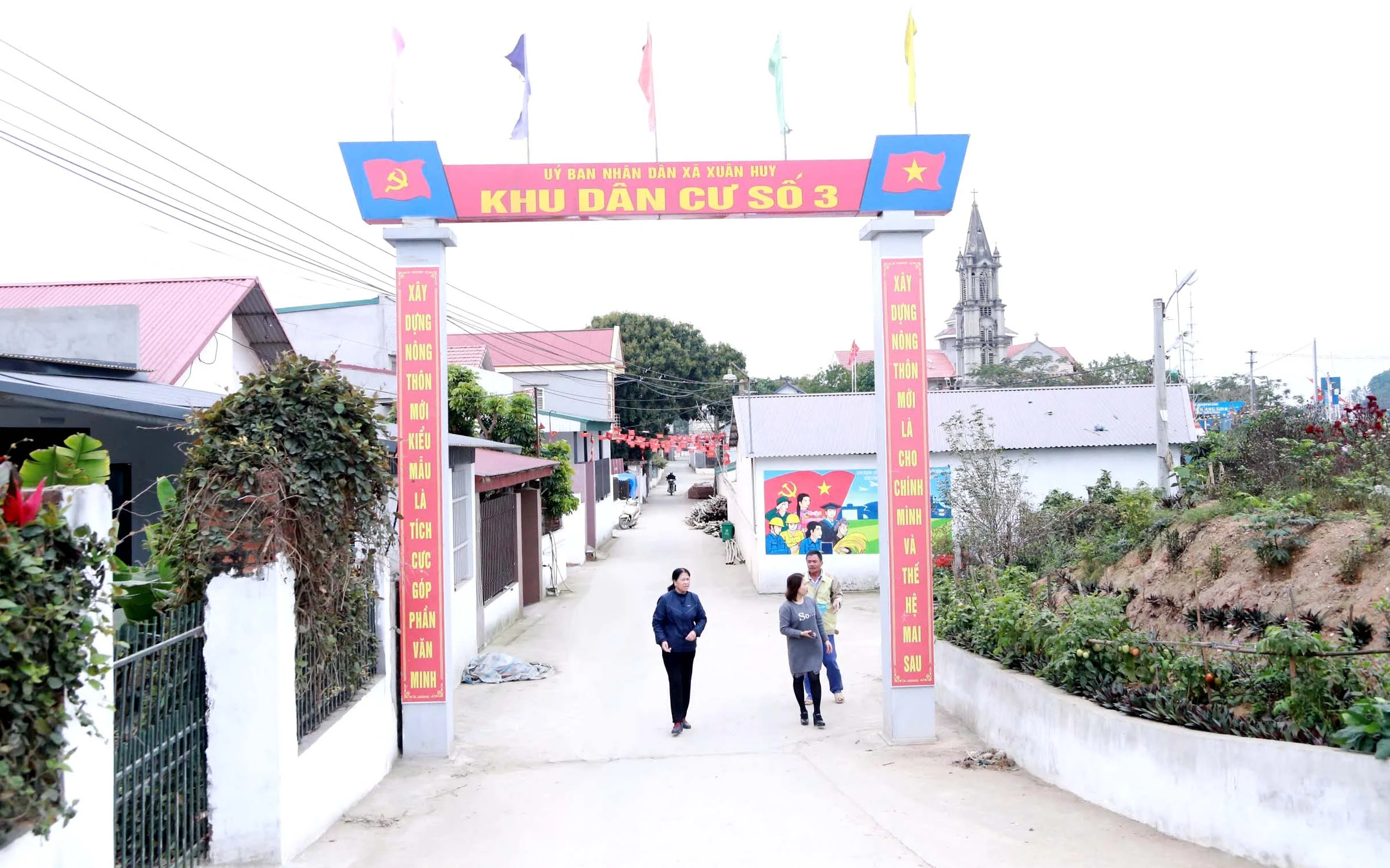 Xuân Huy tập trung xây dựng nông thôn mới nâng cao