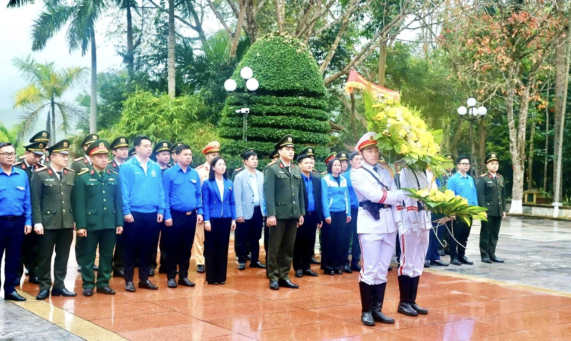 Tuổi trẻ Đất Tổ tham gia Hội trại “Tuổi trẻ vì an ninh Tổ quốc” khu vực phía Bắc