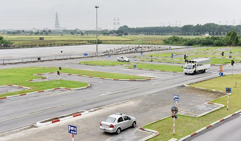 Điều chỉnh tuyến đường tập lái trên địa bàn tỉnh