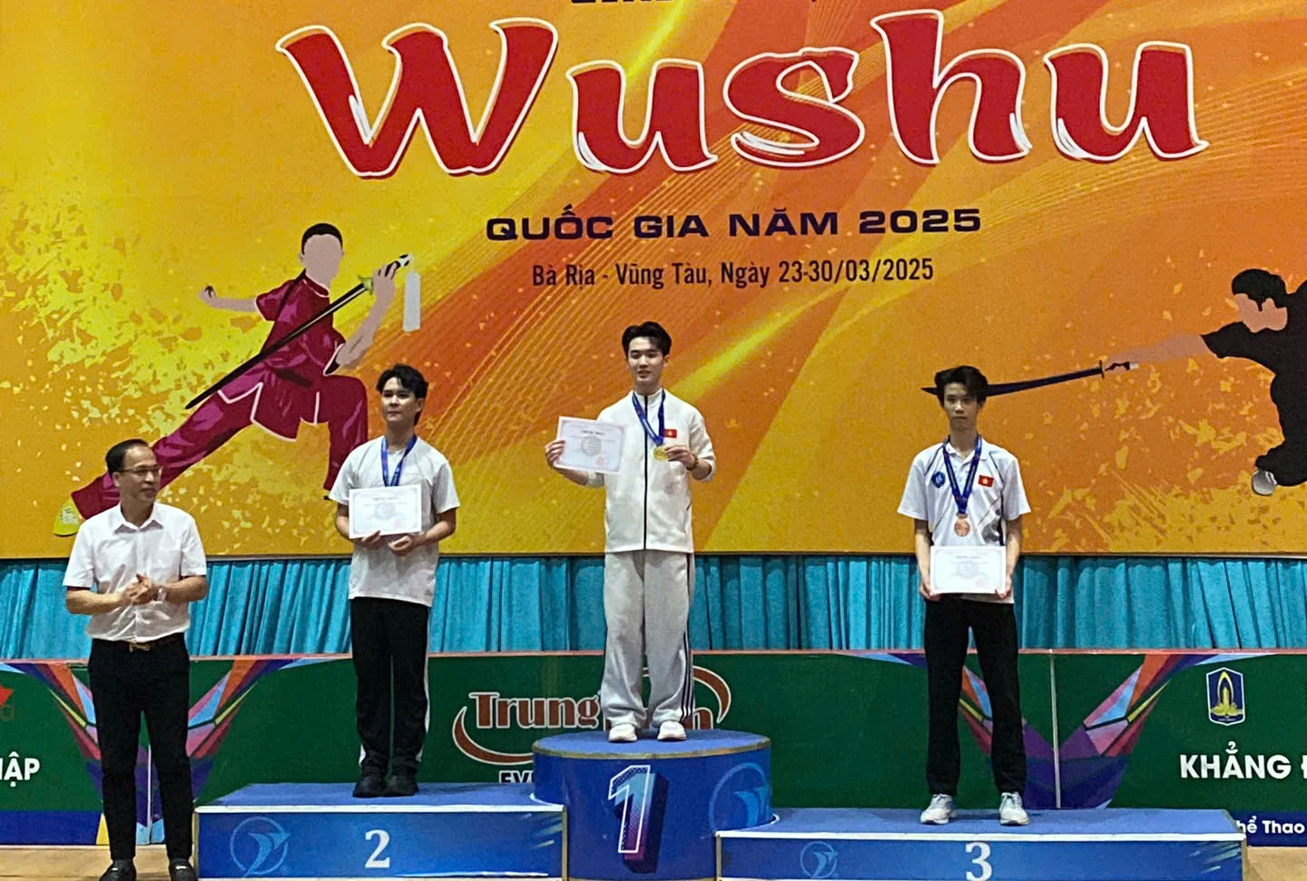 Phú Thọ giành 10 huy chương tại Giải Vô địch Wushu Quốc gia 2025