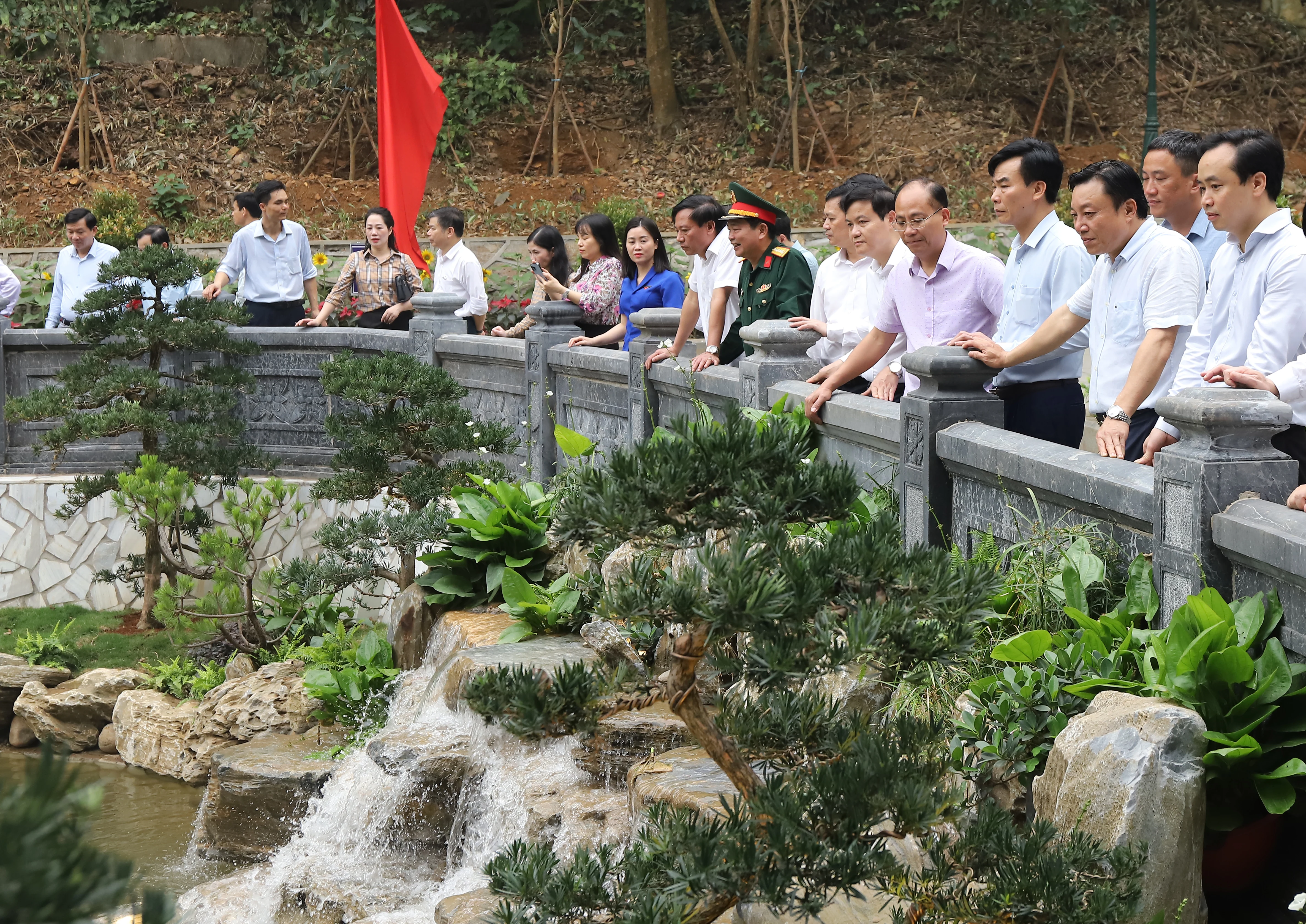 Kiểm tra thực địa tại Khu Di tích lịch sử Đền Hùng