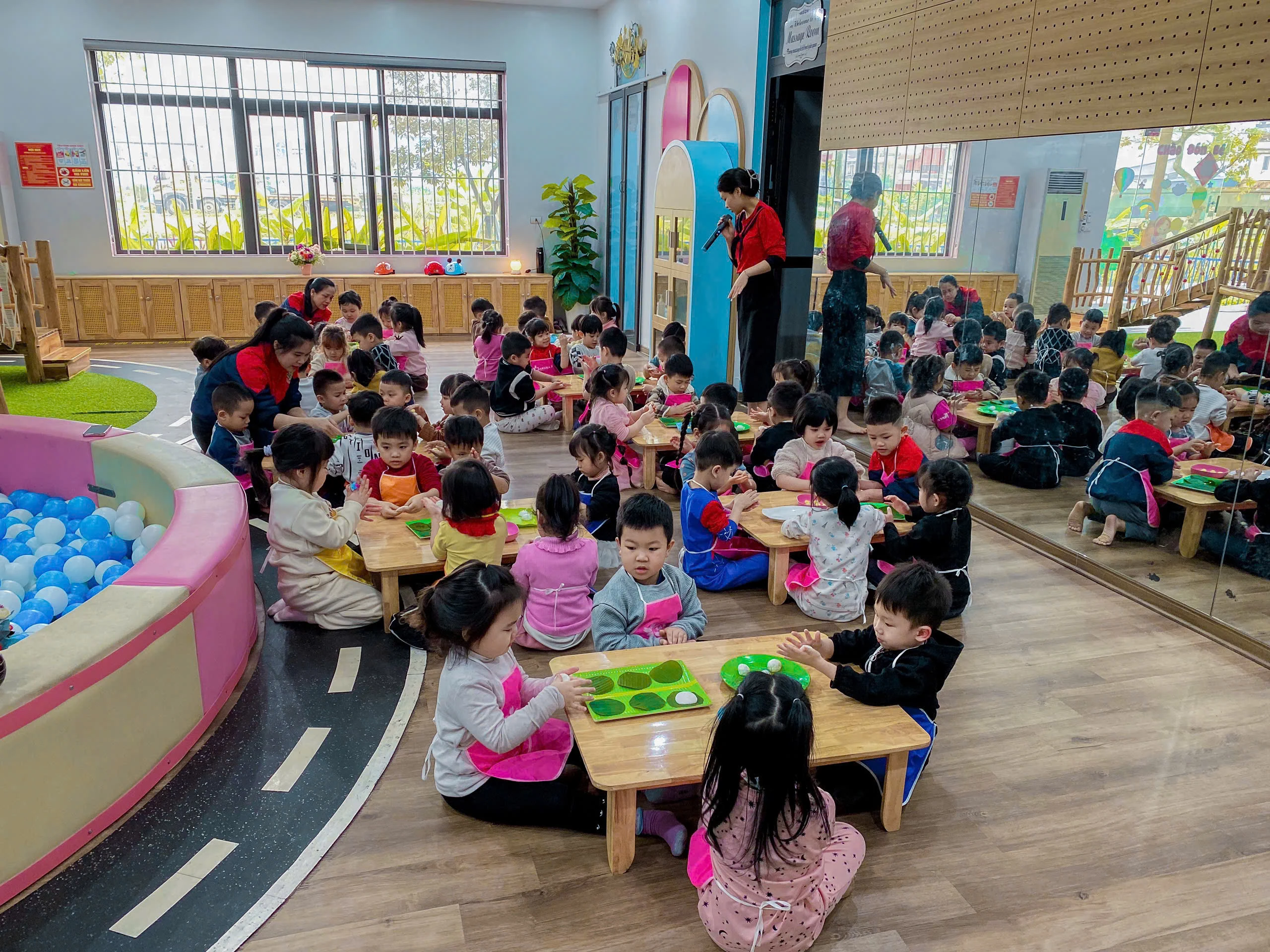 Nhiều hoạt động ý nghĩa cho trẻ dịp Giỗ Tổ Hùng Vương