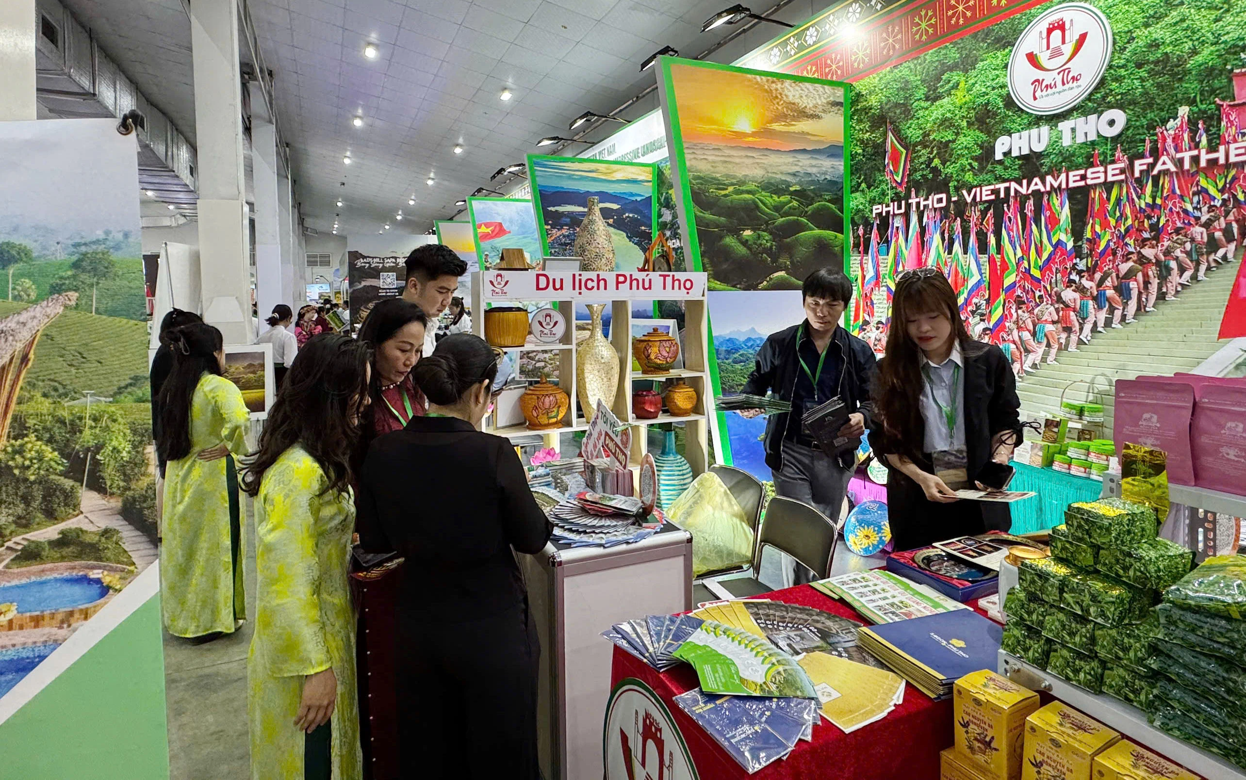 Phú Thọ tham gia Hội chợ du lịch Quốc tế Việt Nam - VITM Hà Nội