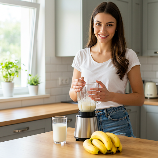 10 lợi ích sức khỏe bất ngờ khi kết hợp chuối với sữa