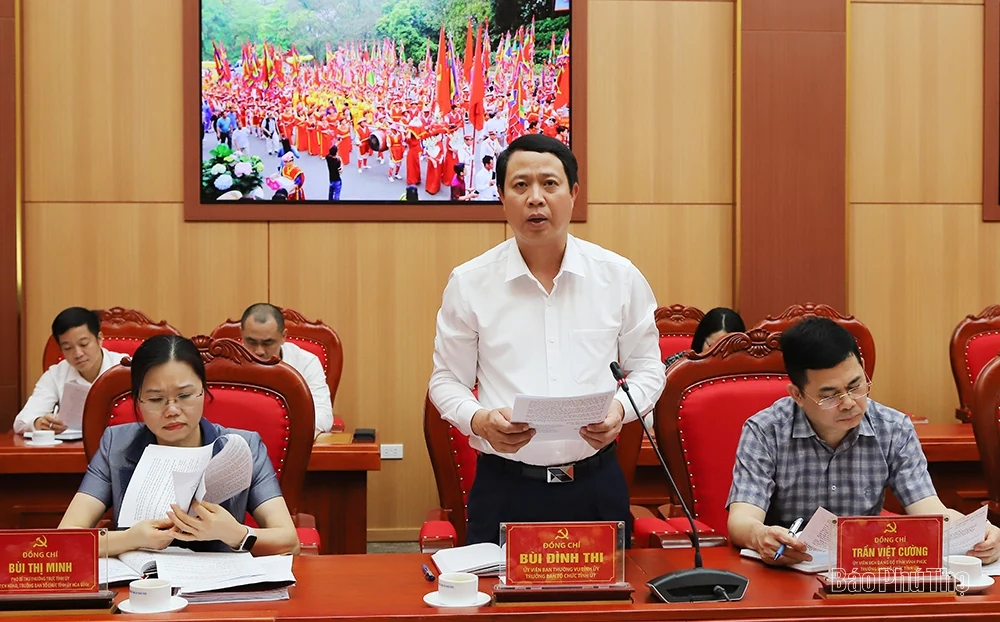 Thường trực Tỉnh uỷ Phú Thọ, Vĩnh Phúc, Hoà Bình họp thống nhất triển khai công tác sắp xếp, sáp nhập