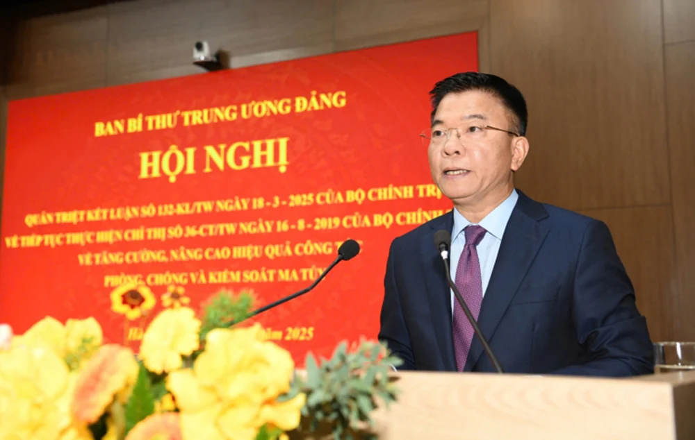 Phòng, chống và kiểm soát ma túy là nhiệm vụ của cả hệ thống chính trị và toàn xã hội