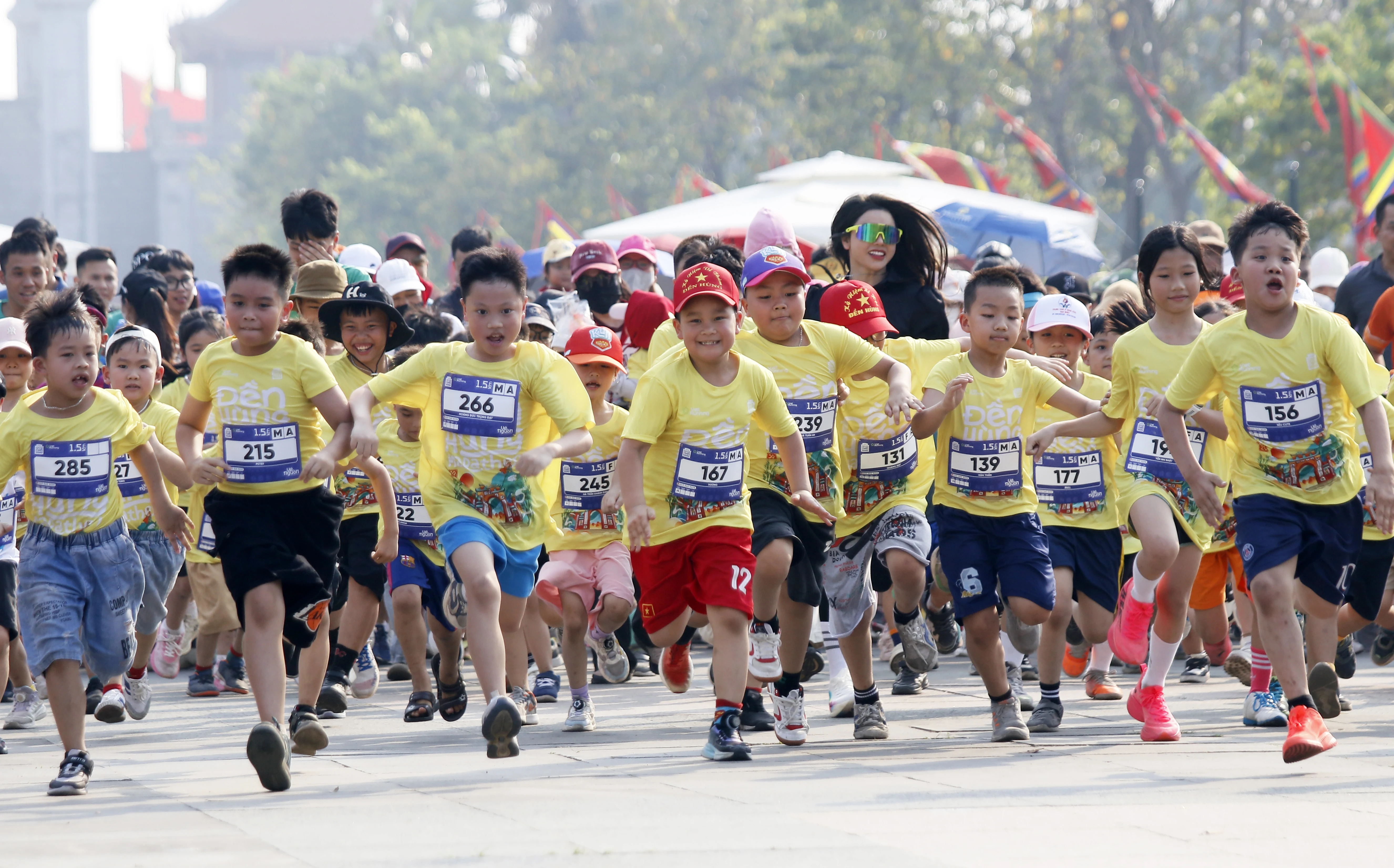 Khai mạc Giải chạy Đền Hùng Marathon 2025