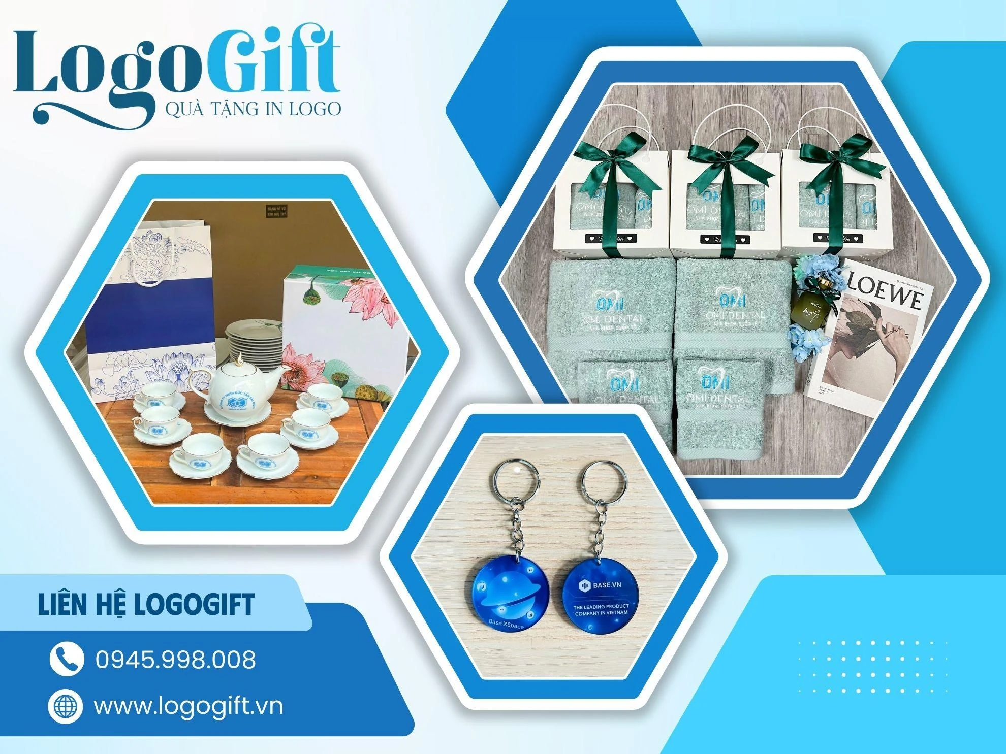 Quà tặng doanh nghiệp in logo tại LogoGift - Ghi dấu ấn thương hiệu