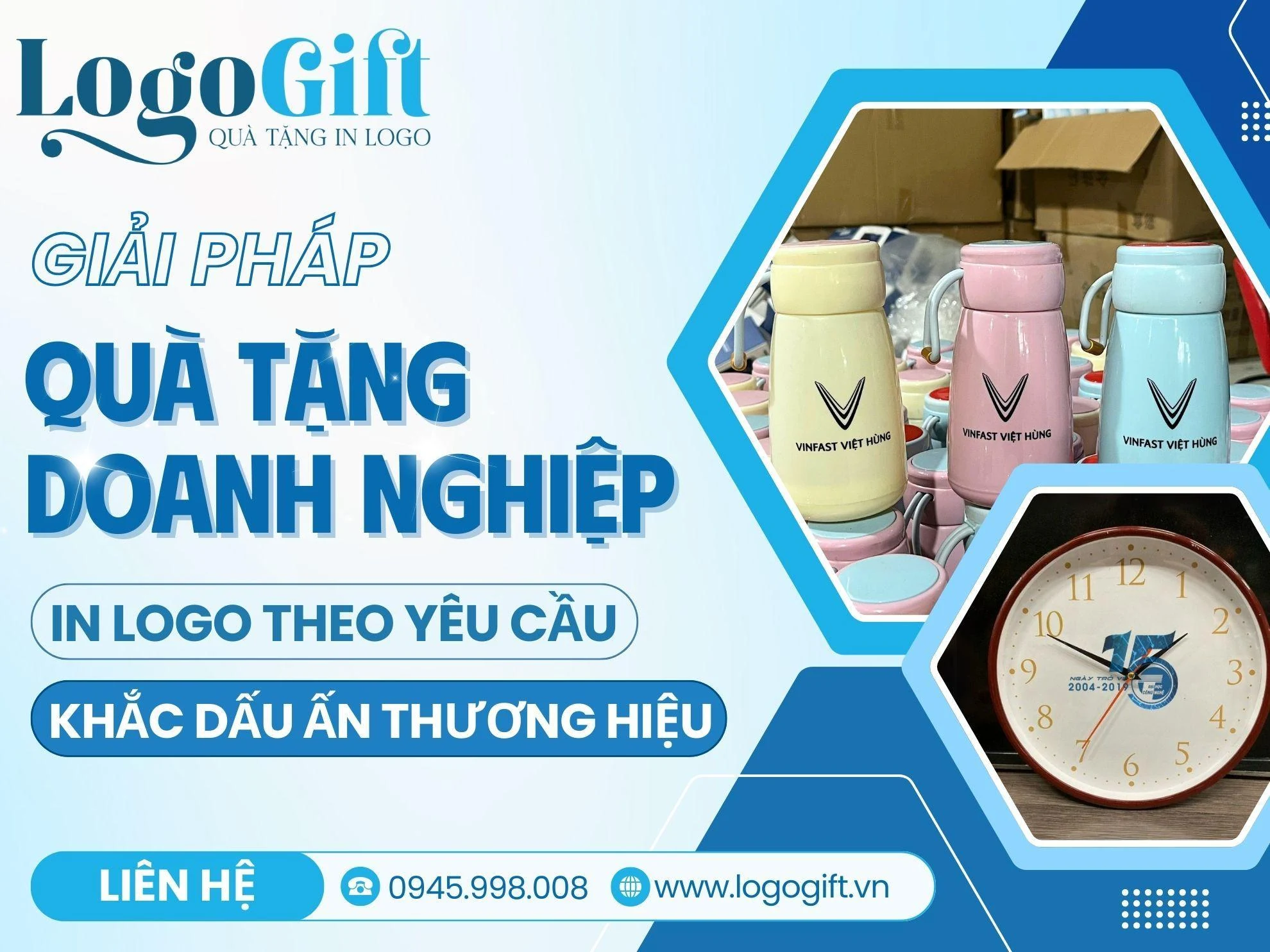 Quà tặng doanh nghiệp in logo tại LogoGift - Ghi dấu ấn thương hiệu