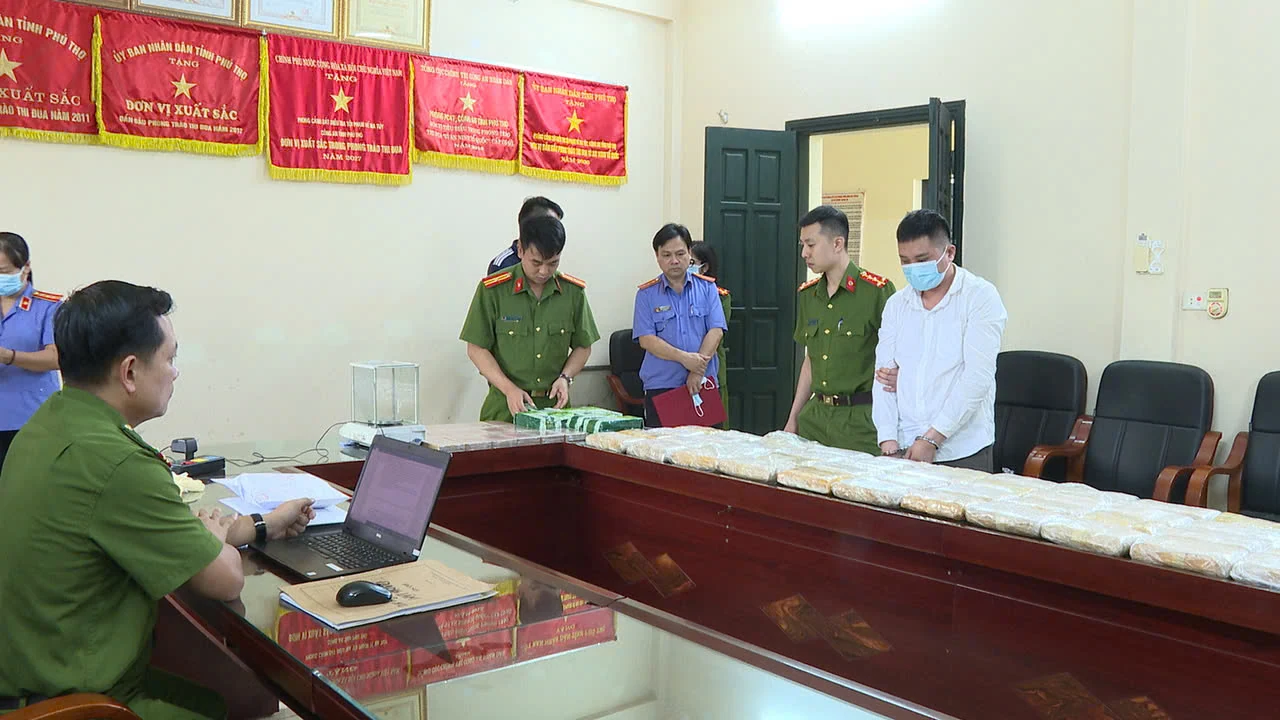 Phá thành công chuyên án ma túy xuyên quốc gia lớn nhất tại Phú Thọ: 73 bị can bị đề nghị truy tố