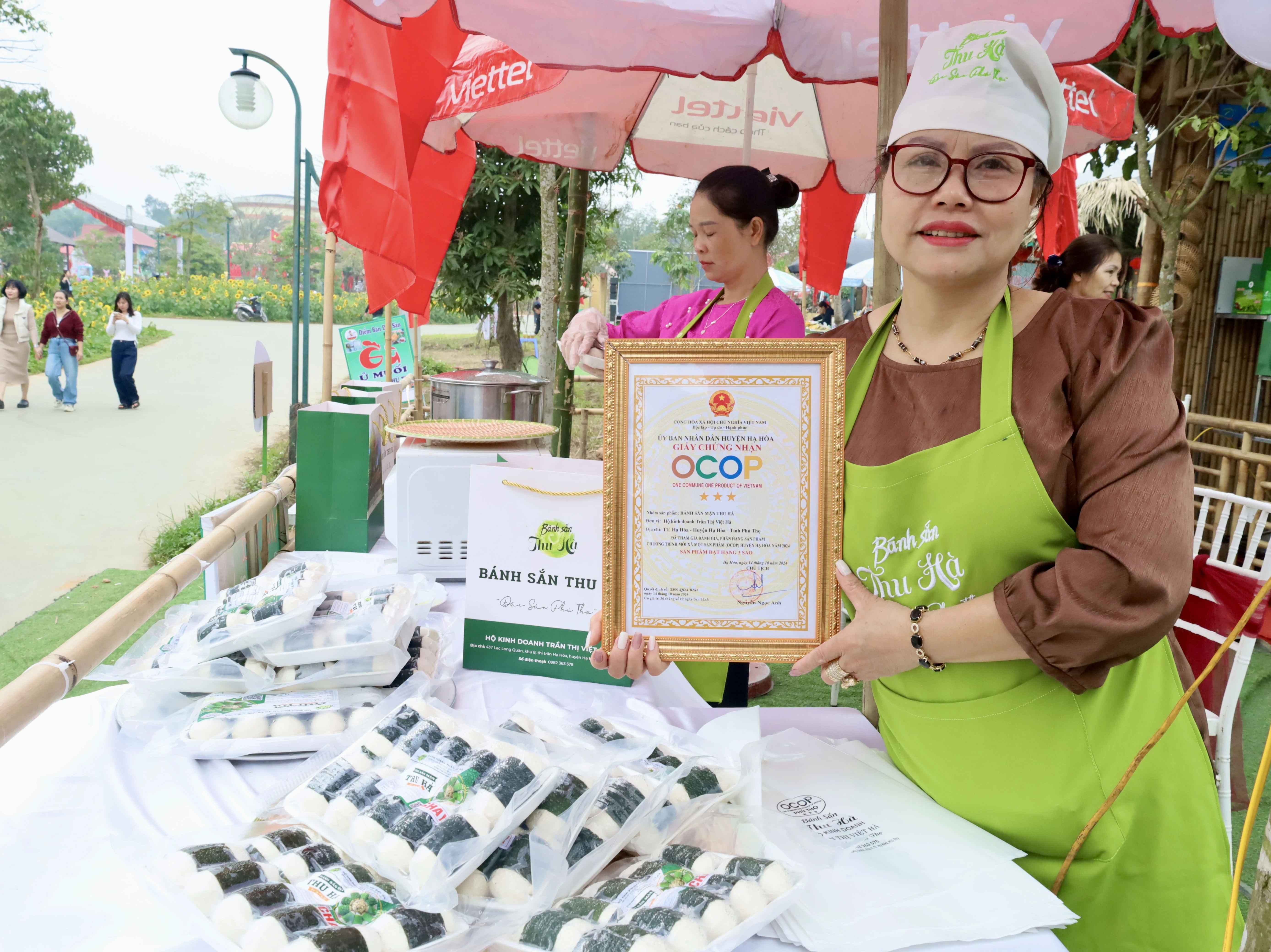 Bánh sắn - đậm đà hương vị quê hương