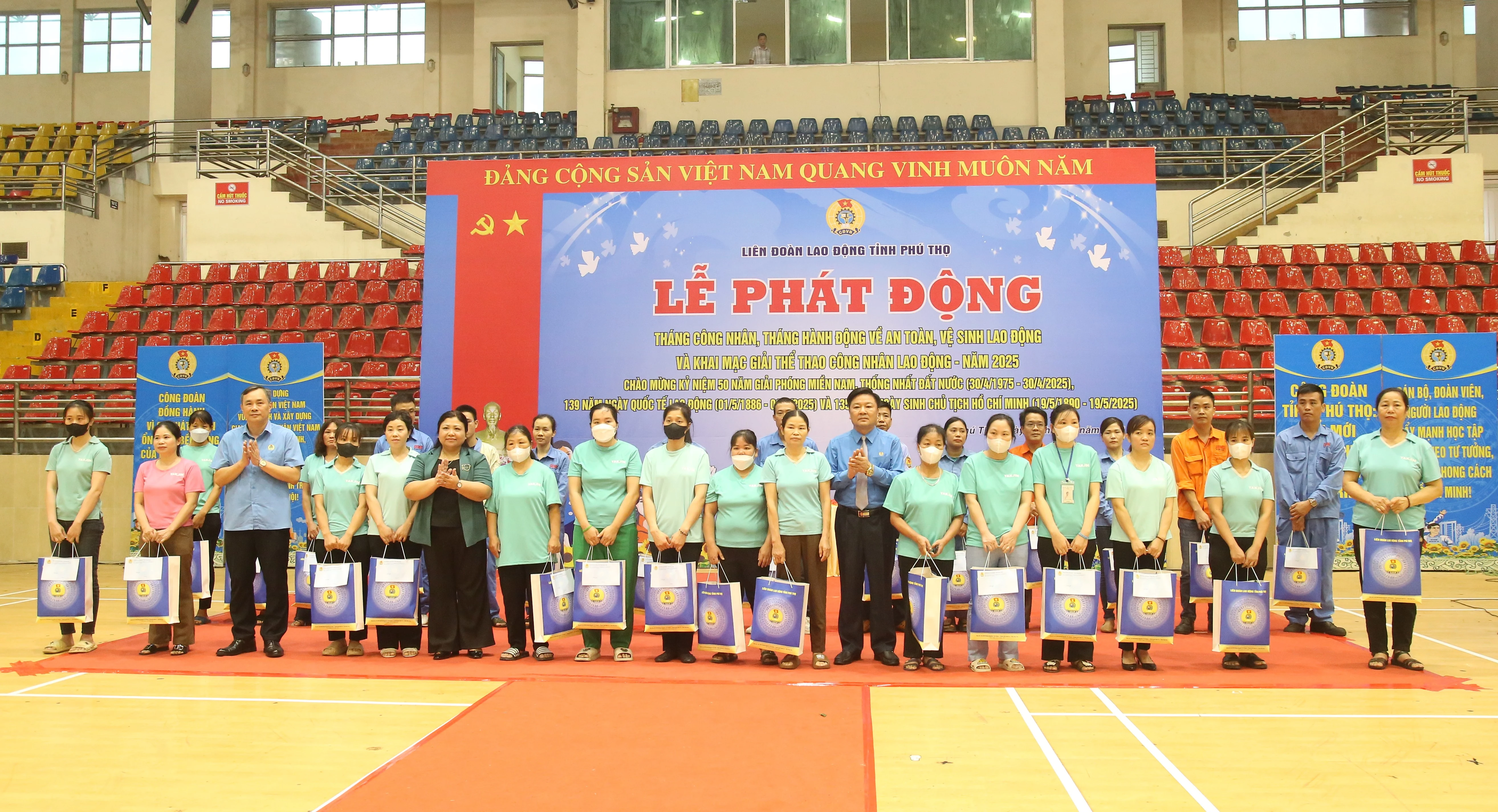 Phát động Tháng Công nhân, Tháng hành động về an toàn vệ sinh lao động và khai mạc giải thể thao công nhân lao động năm 2025