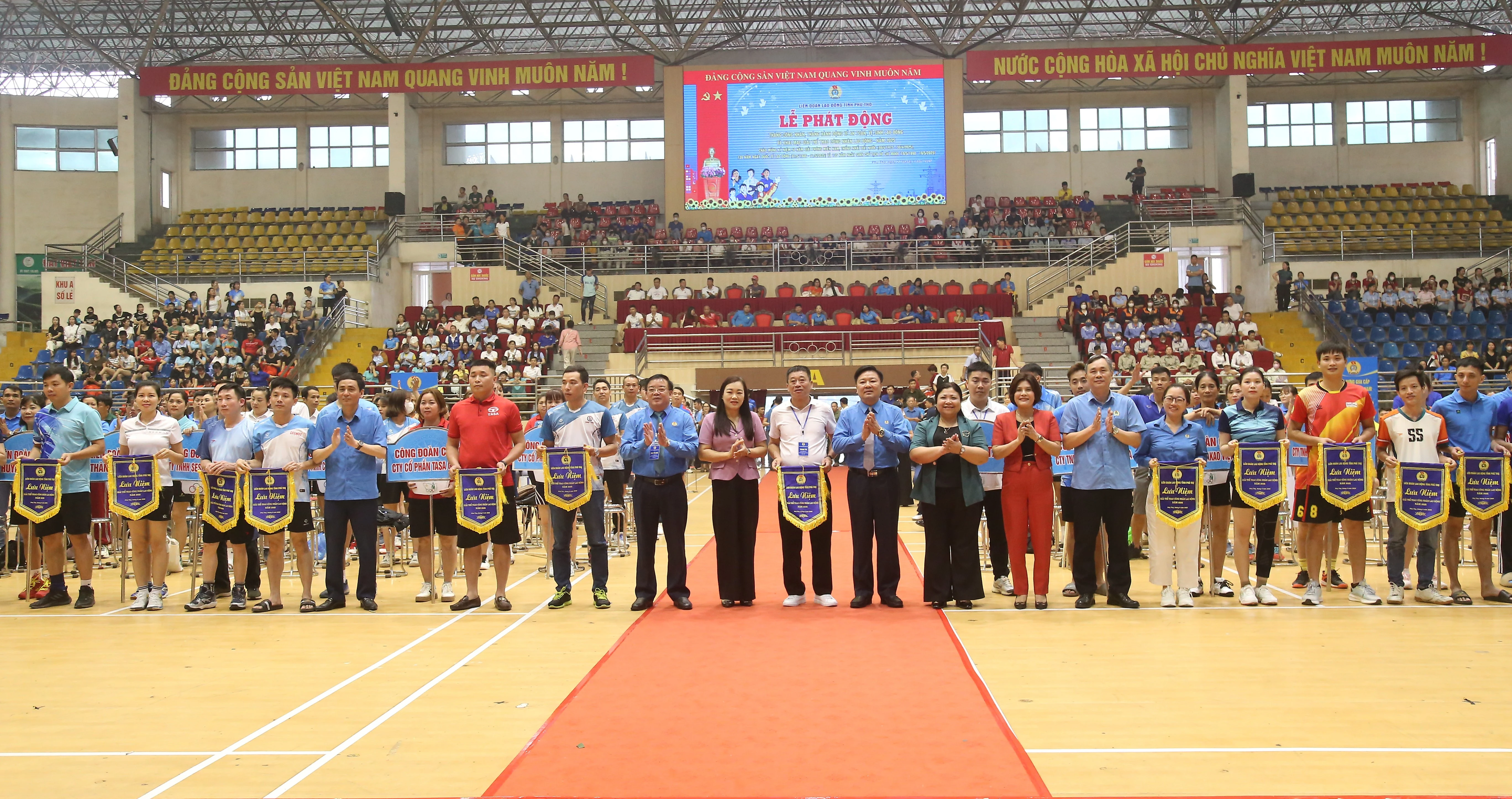 Phát động Tháng Công nhân, Tháng hành động về an toàn vệ sinh lao động và khai mạc giải thể thao công nhân lao động năm 2025