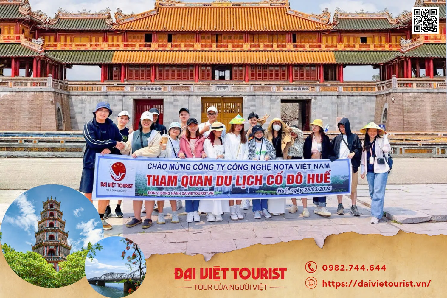 Đại Việt Tourist đơn vị tổ chức tour Huế 1 ngày từ Đà Nẵng giá rẻ uy tín