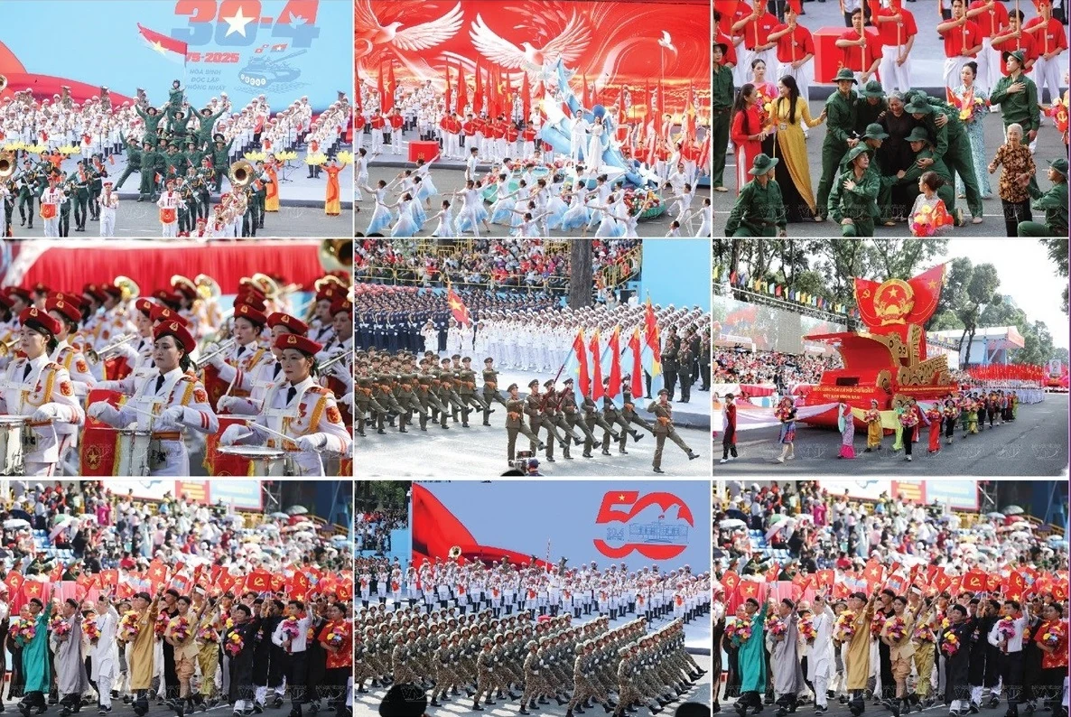 Gần 800 phóng viên tác nghiệp tại Lễ kỷ niệm 50 năm Ngày thống nhất đất nước