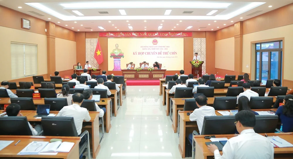 Kỳ họp chuyên đề thứ Chín – HĐND tỉnh khoá XIX