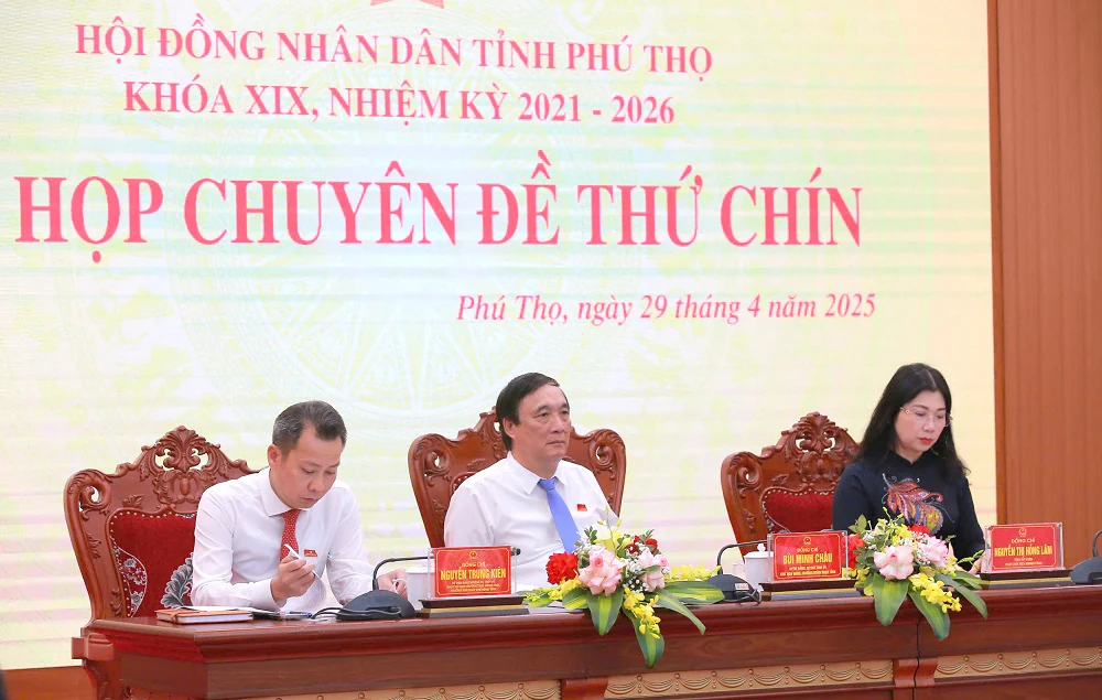 Kỳ họp chuyên đề thứ Chín – HĐND tỉnh khoá XIX