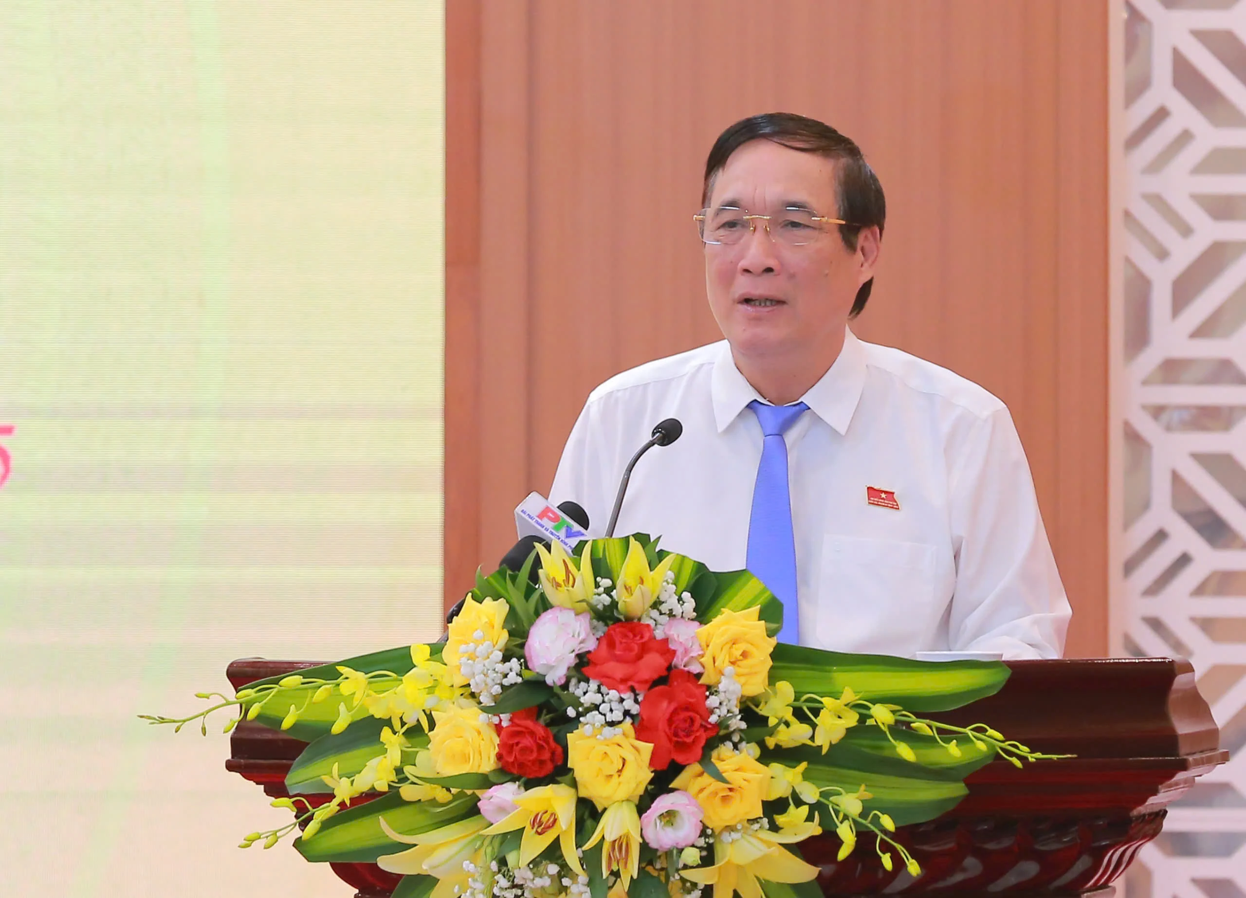 Bài phát biểu bế mạc của đồng chí Bùi Minh Châu - Ủy viên Trung ương Đảng, Bí thư Tỉnh ủy, Chủ tịch HĐND tỉnh, Trưởng Đoàn ĐBQH tỉnhtại Kỳ họp chuyên đề thứ Chín