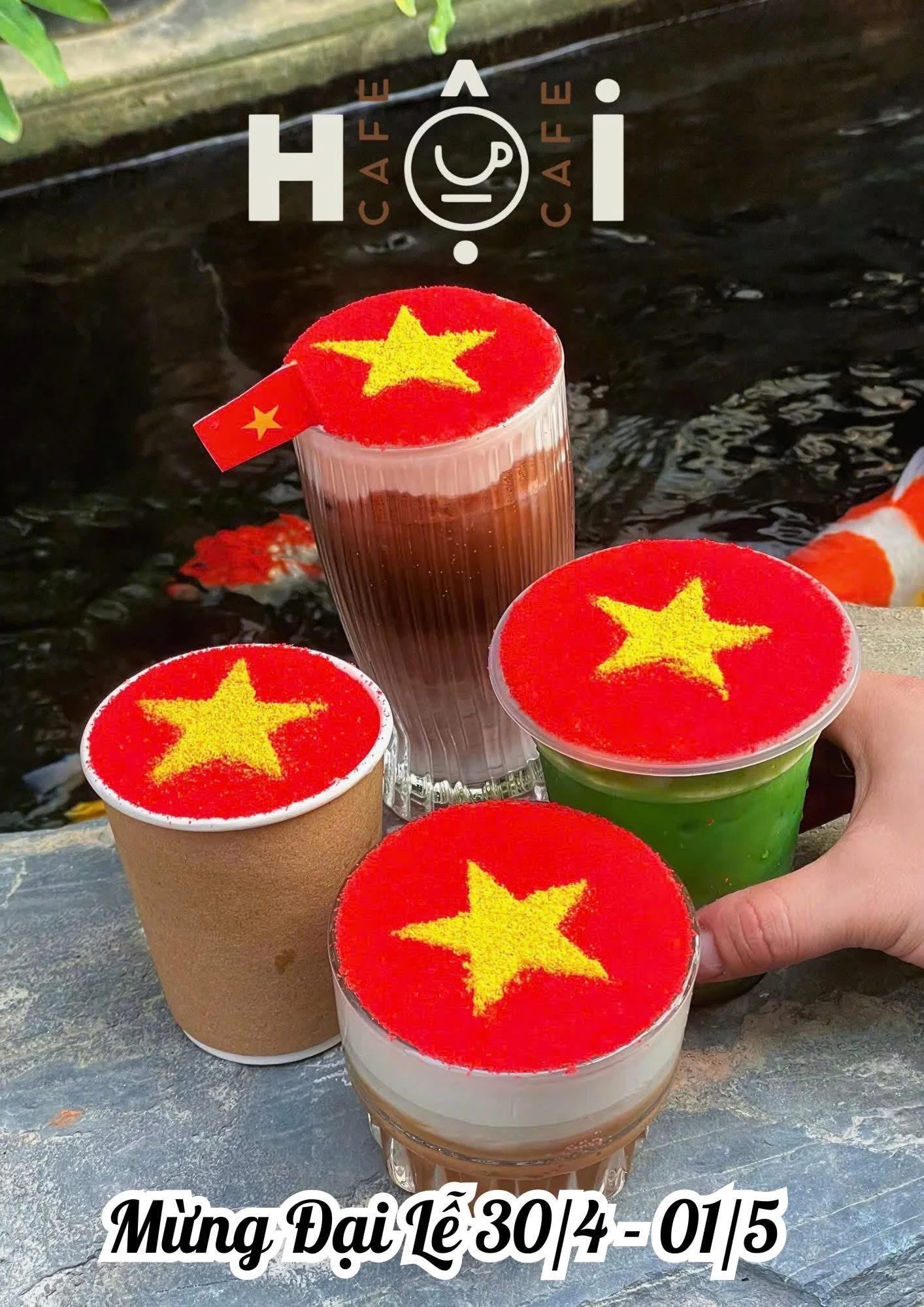 Ẩm thực sắc cờ: Sáng tạo từ lòng yêu nước