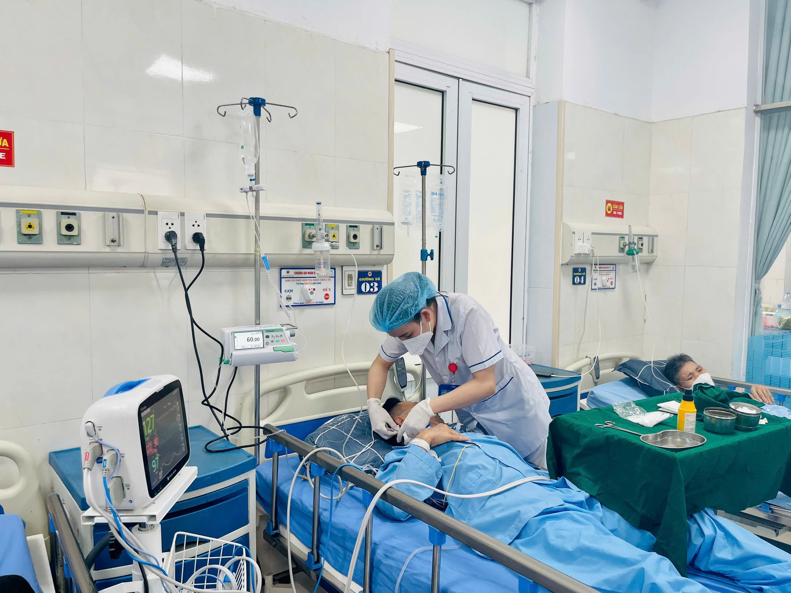 Cấp cứu thành công người bệnh hen phế quản ác tính