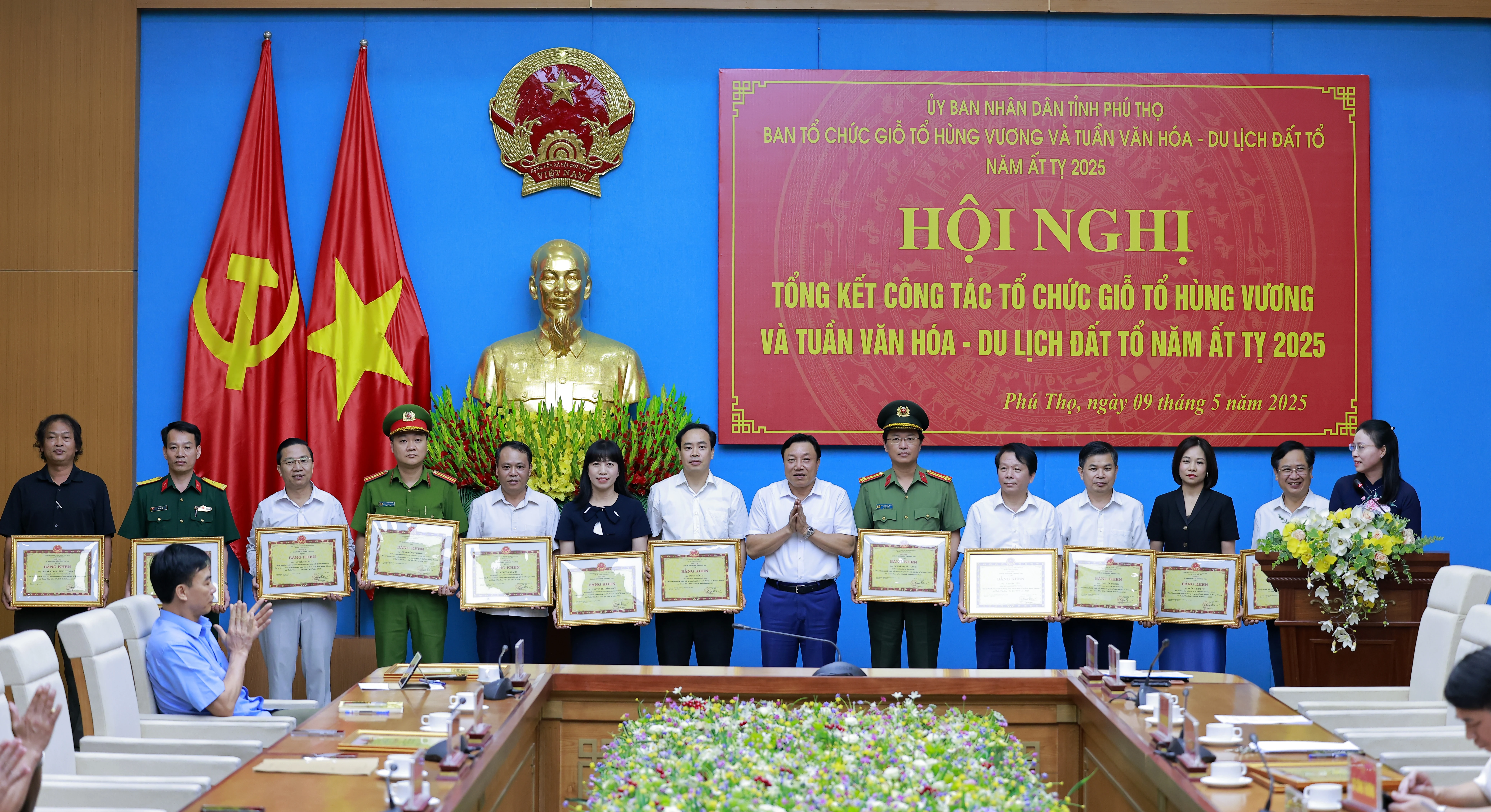 Tổng kết công tác Giỗ Tổ Hùng Vương và Tuần Văn hóa - Du lịch Đất Tổ năm Ất Tỵ 2025