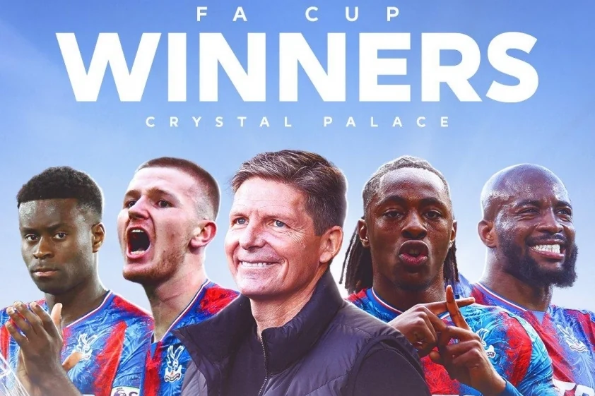 Thua Crystal Palace, Man City lỡ hẹn FA Cup