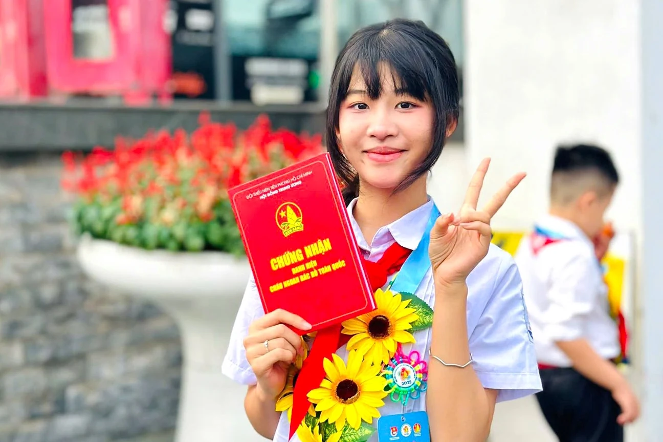 Phú Thọ có 2 học sinh đạt giải thưởng Kim Đồng năm học 2024 – 2025