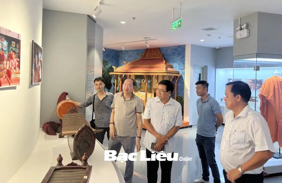 Sắc màu Khmer trong lòng Bảo tàng Bạc Liêu