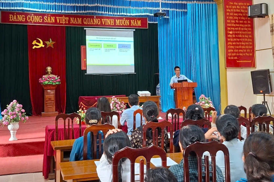 Tập huấn nâng cao nhận thức về phát triển kinh tế tập thể